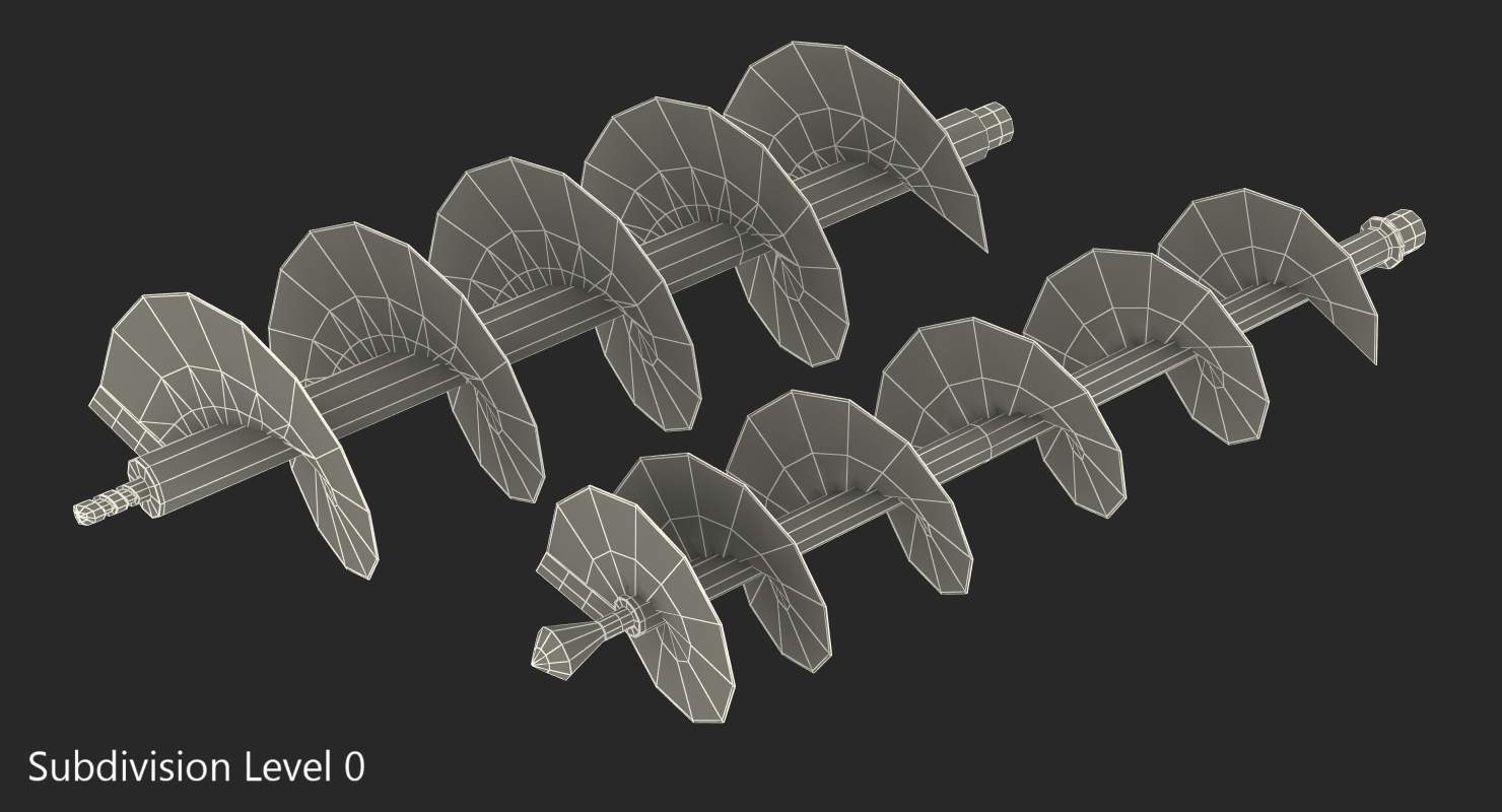 3D Earth Drill Bits