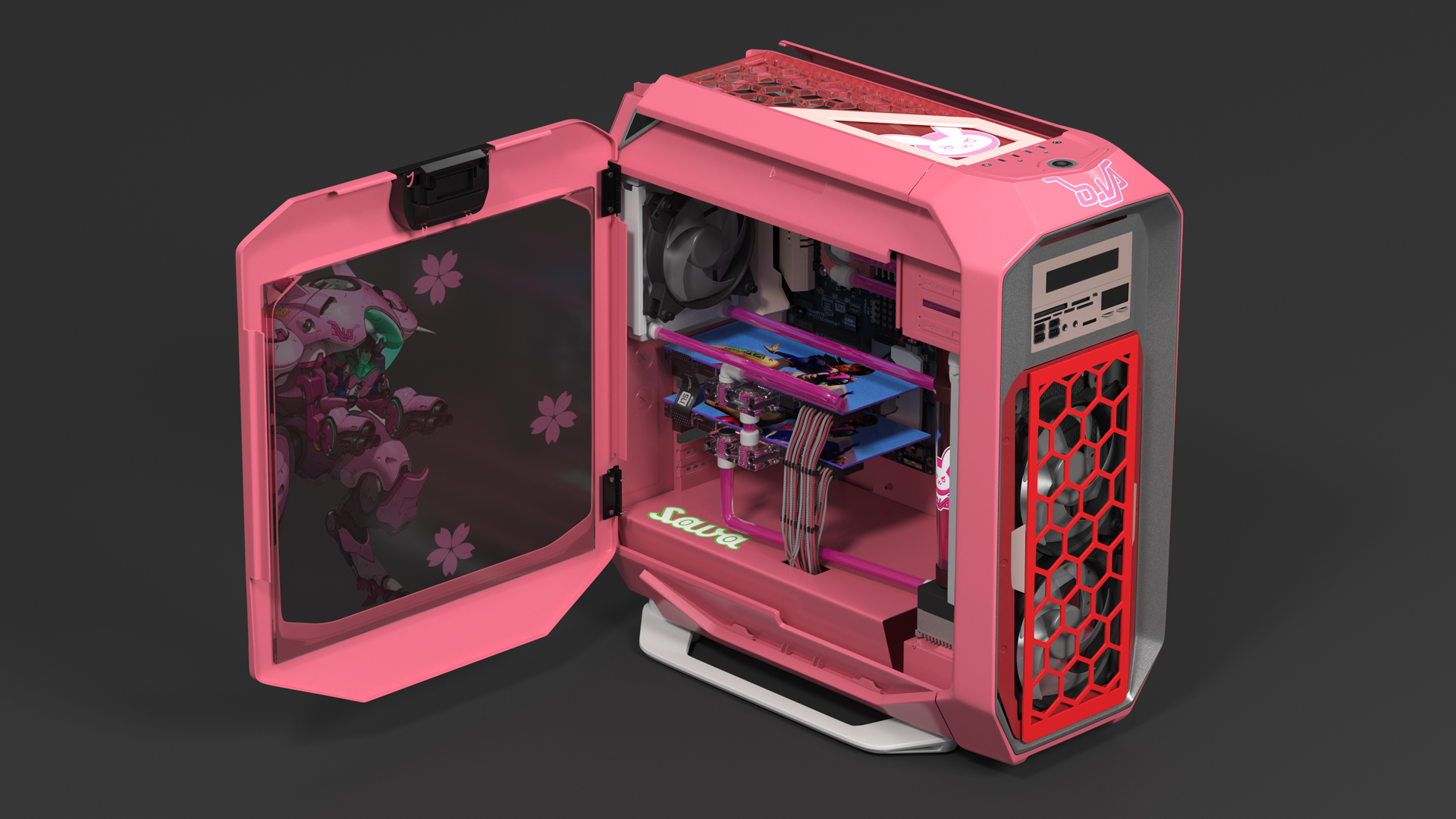 Case Modding Gaming PC for Girls 3D