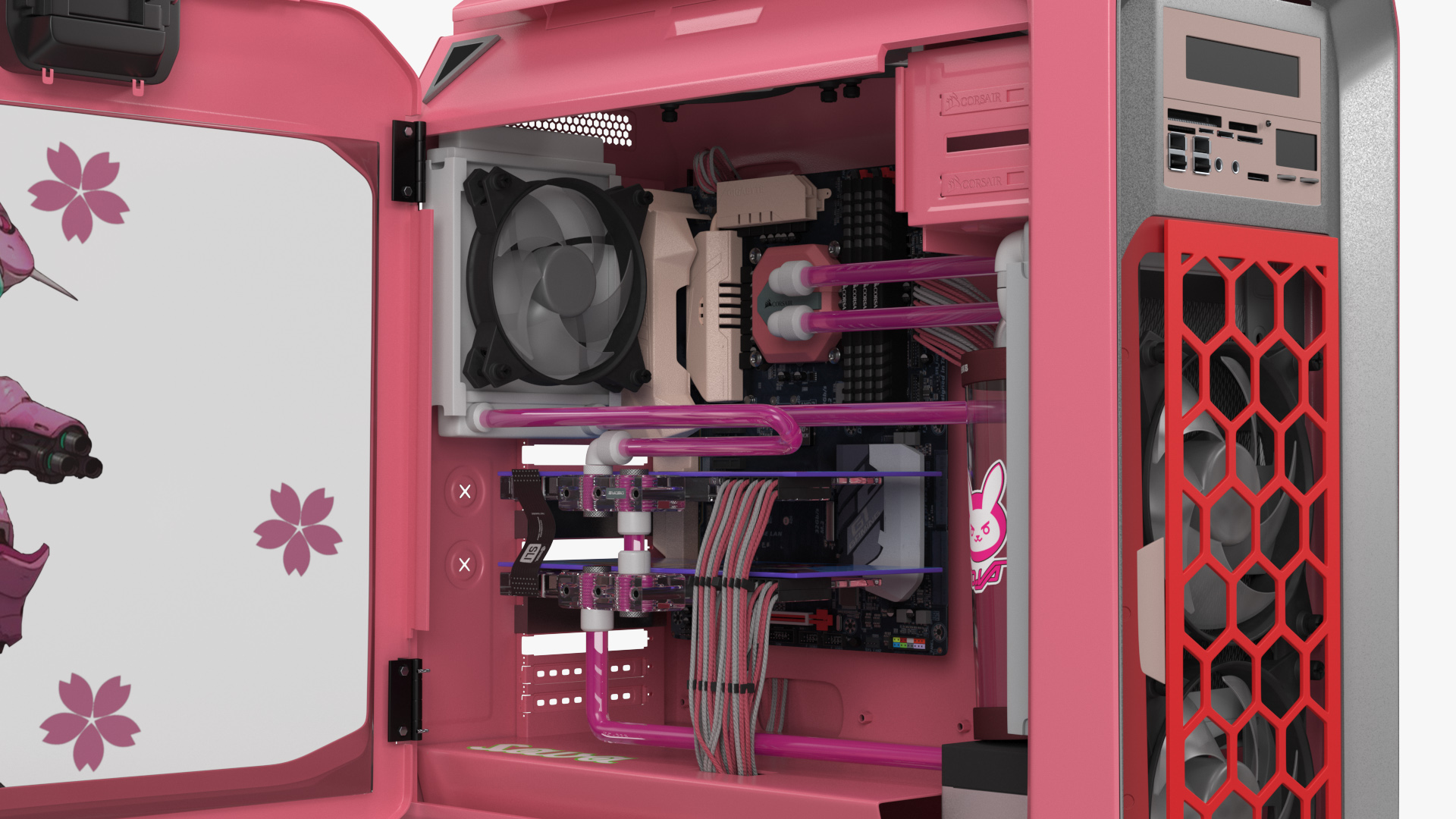 Case Modding Gaming PC for Girls 3D