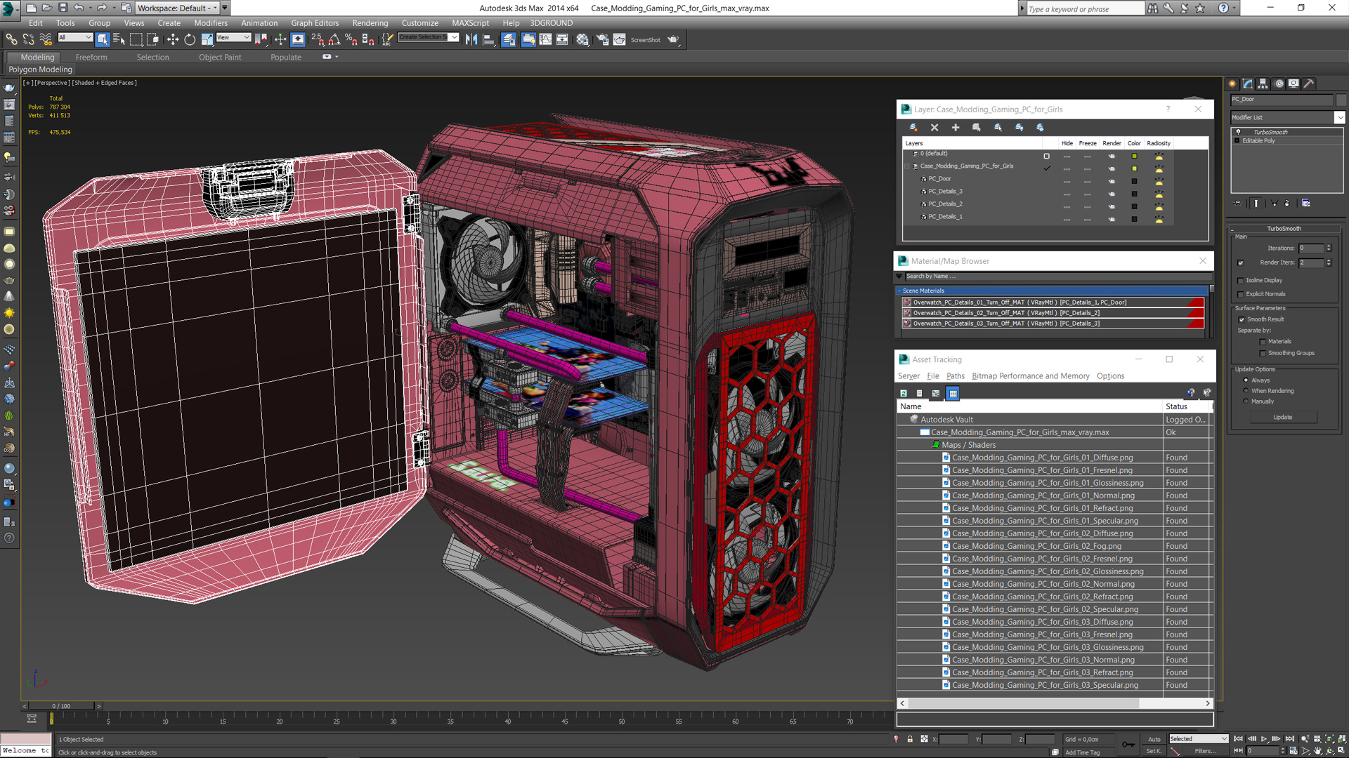 Case Modding Gaming PC for Girls 3D