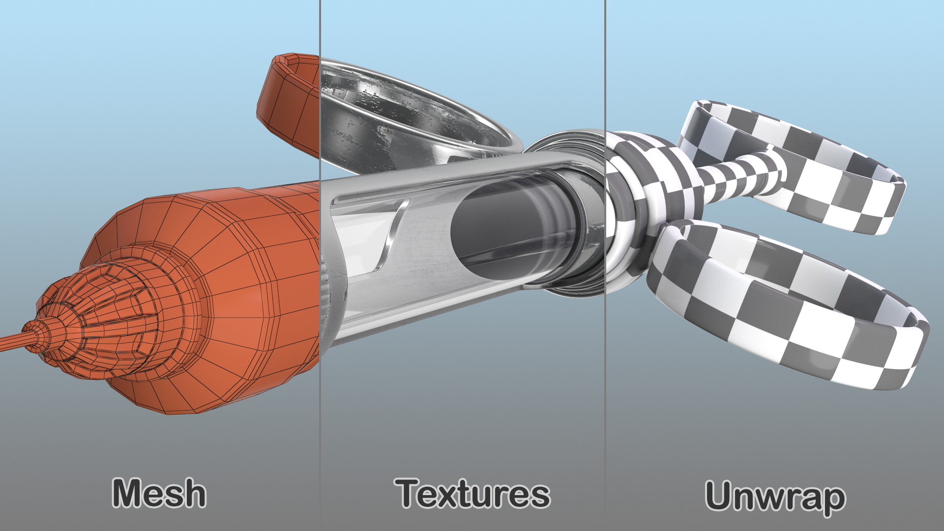 Dental Syringe 3D model