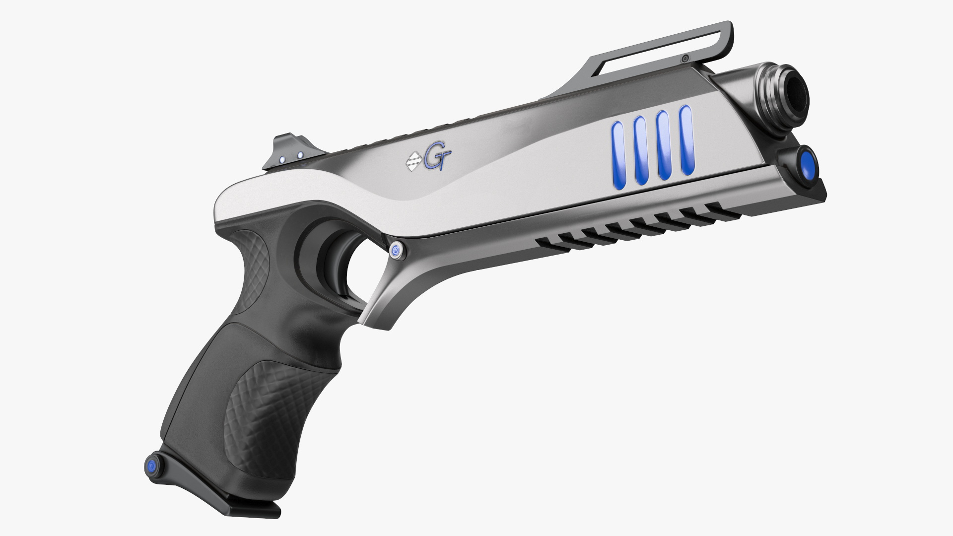 Futuristic Sci Fi Pistol 3D model
