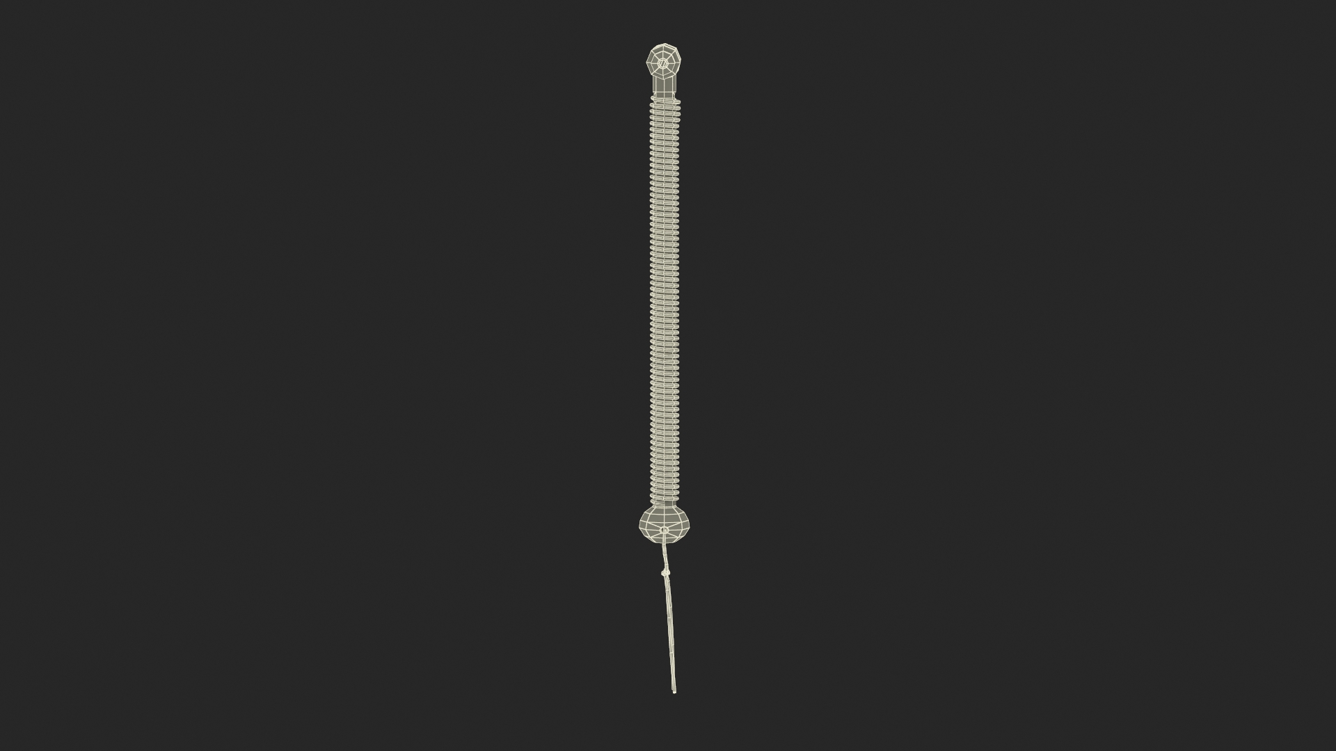 Copper Intrauterine Device T-IUD 3D