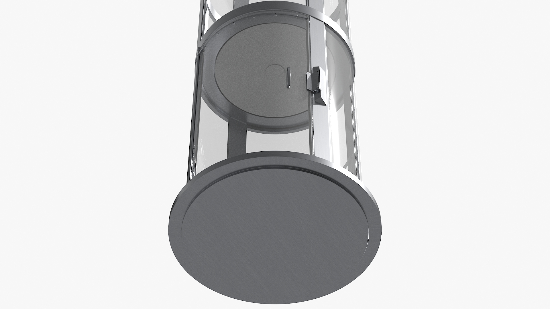 3D model Small Glass Elevator