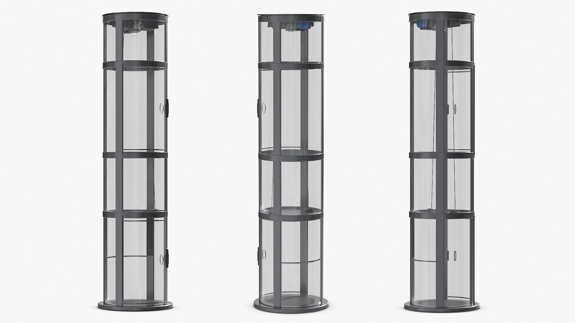 3D model Small Glass Elevator