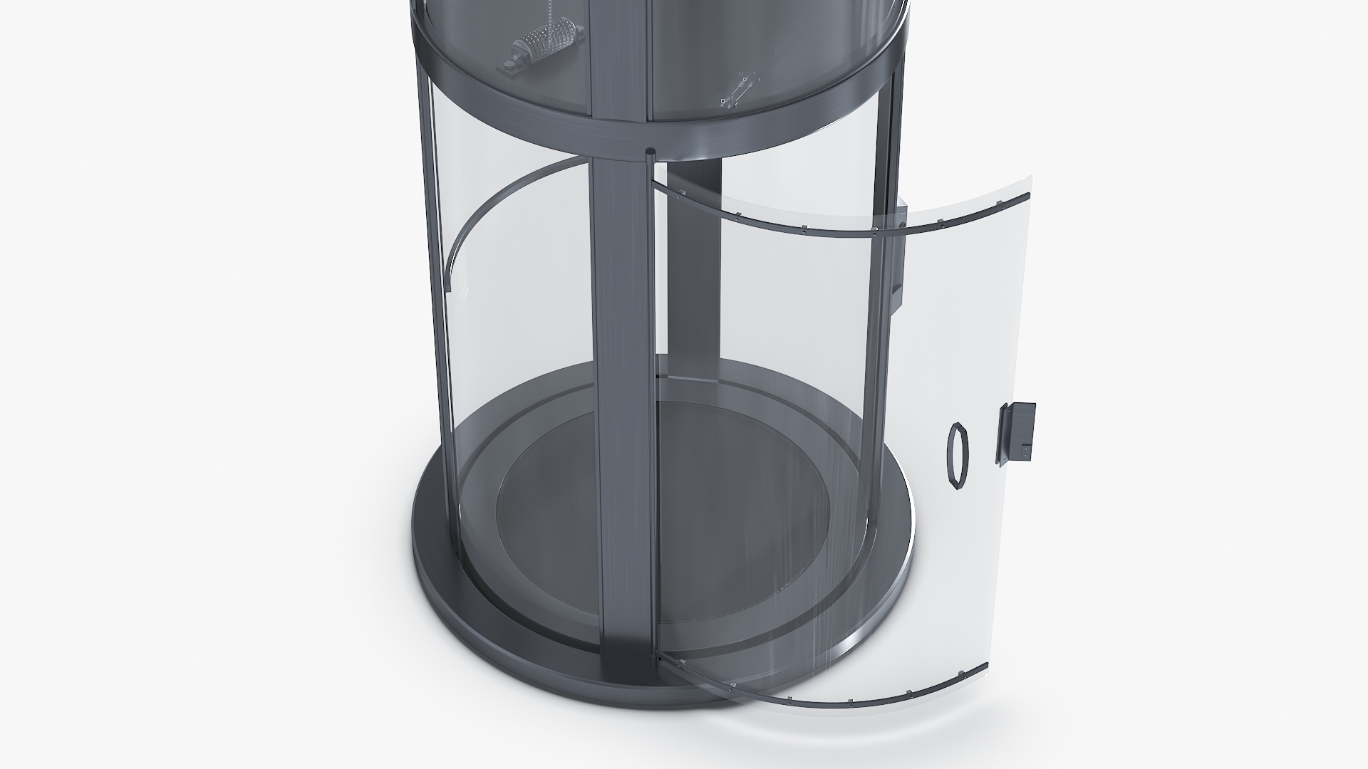 3D model Small Glass Elevator