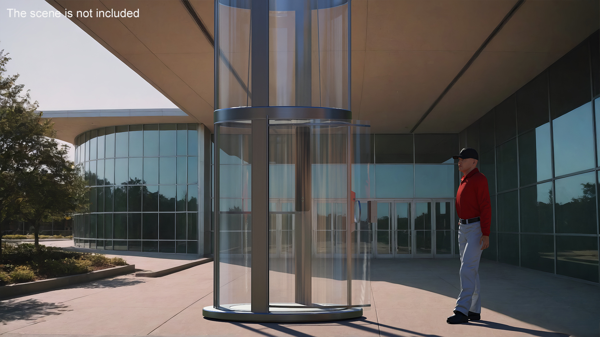 3D model Small Glass Elevator