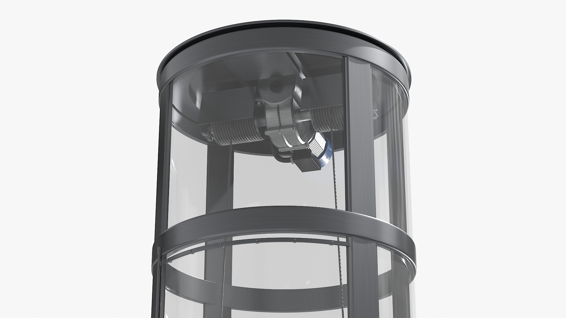 3D model Small Glass Elevator