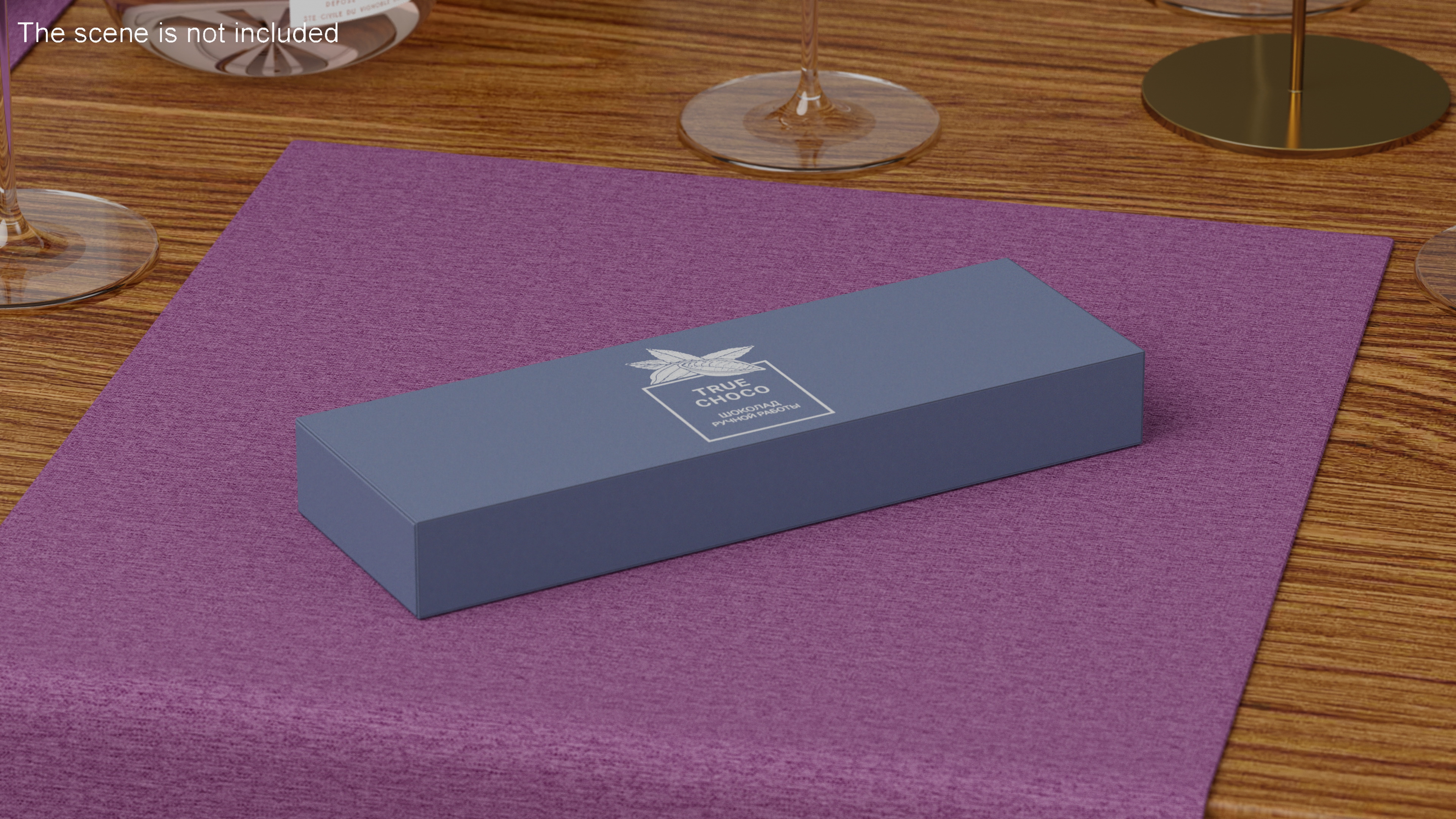 3D Chocolate Box True Choco Closed