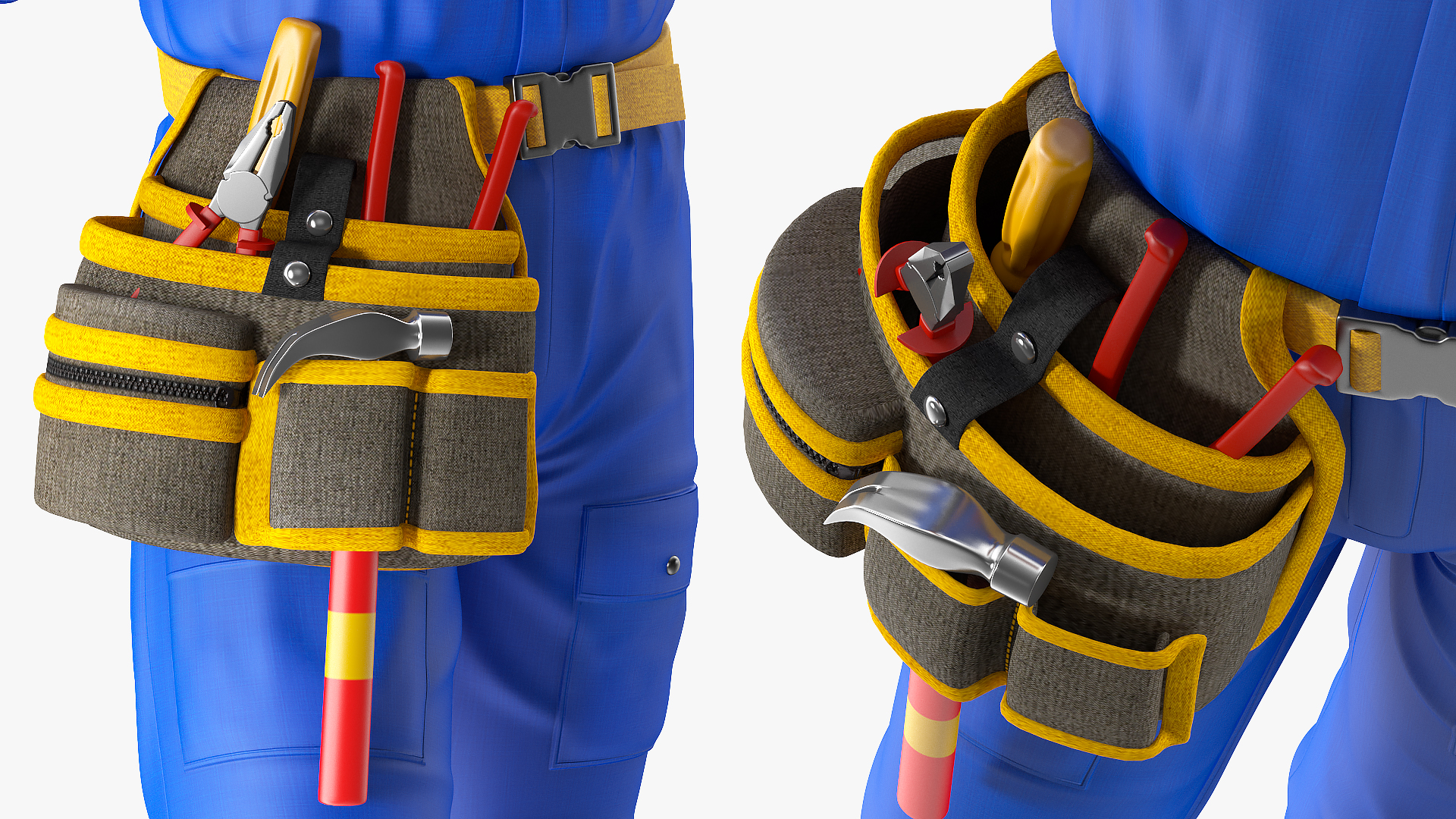 3D model Electrician Thinking