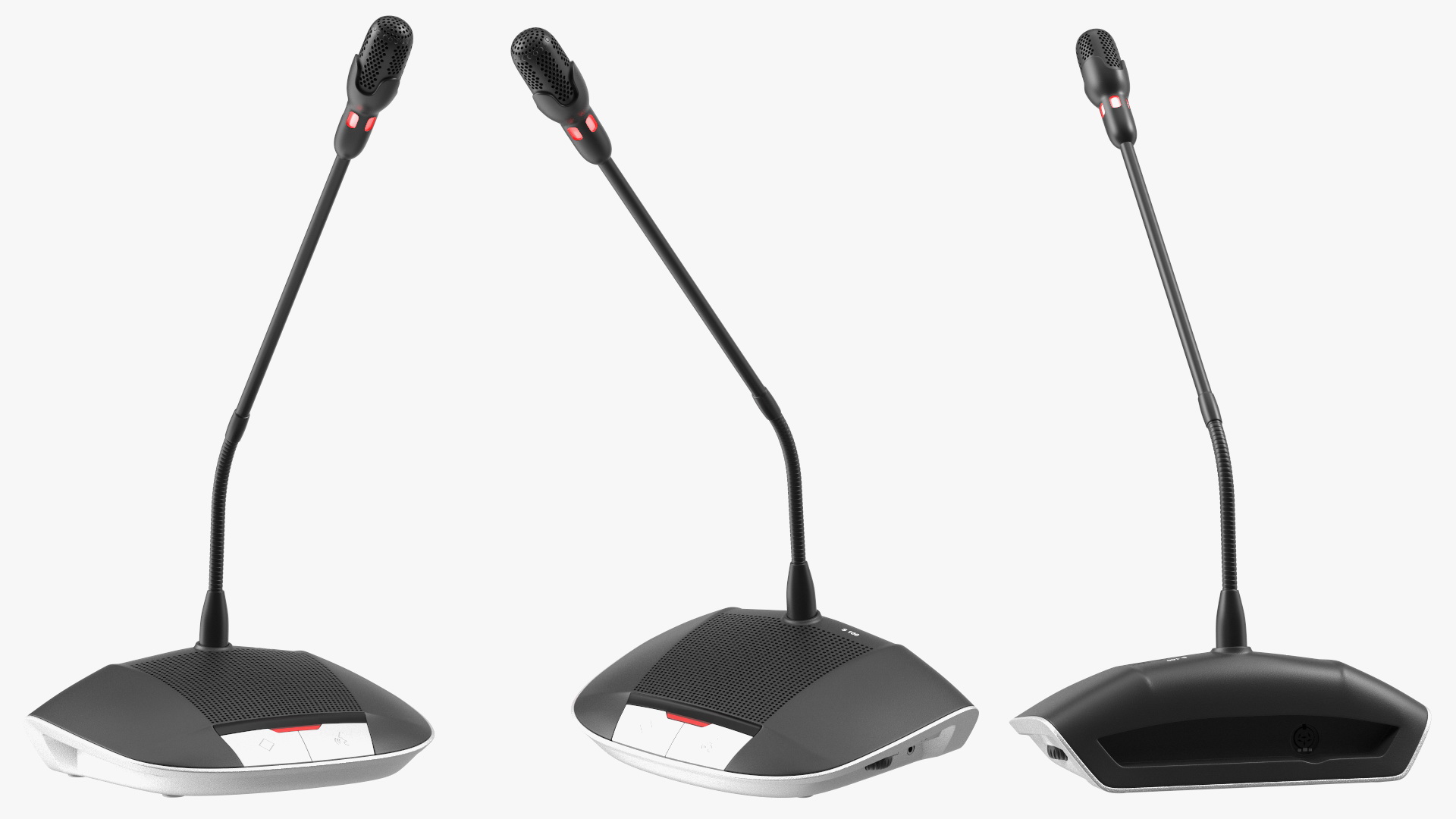 3D Conference System Control Unit with Microphone