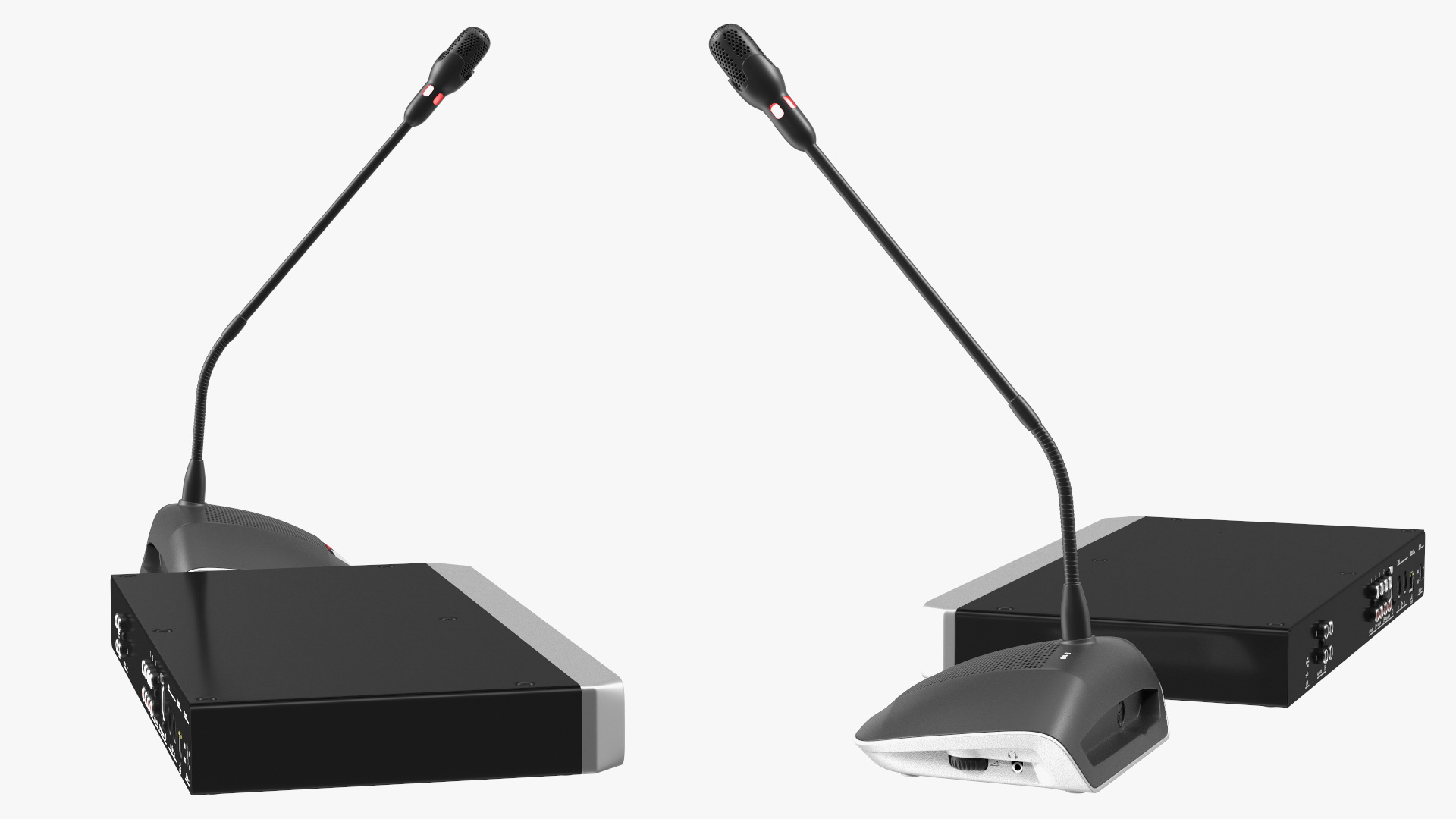 3D Conference System Control Unit with Microphone