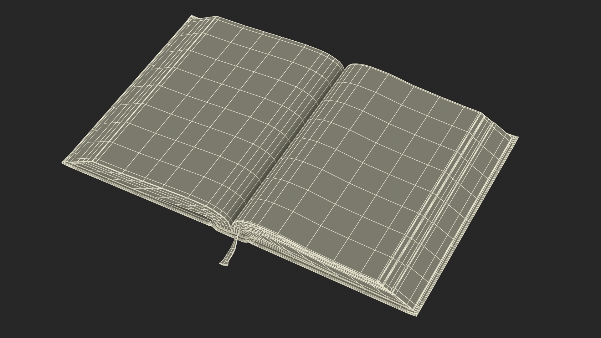 3D model Holy Quran Blue Open