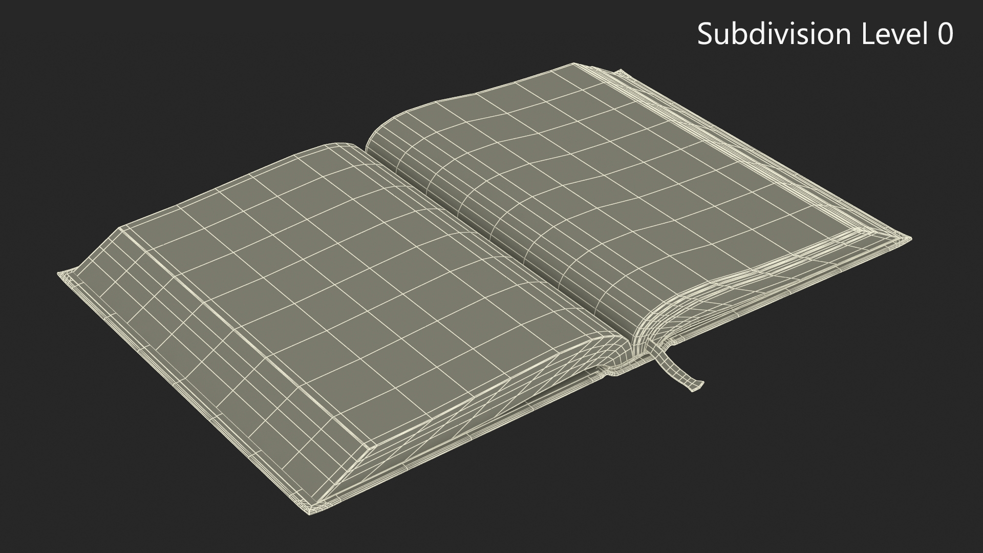 3D model Holy Quran Blue Open