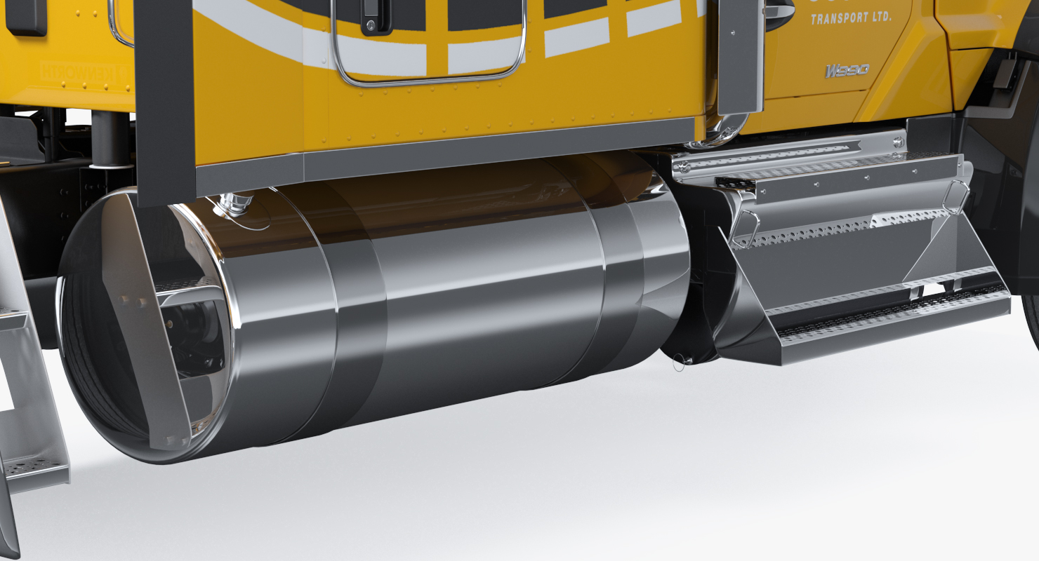 3D Kenworth W990 model