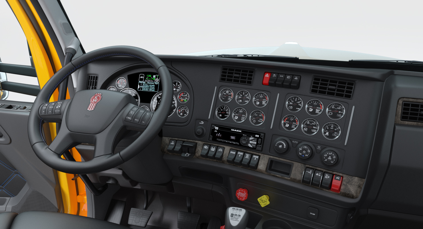 3D Kenworth W990 model