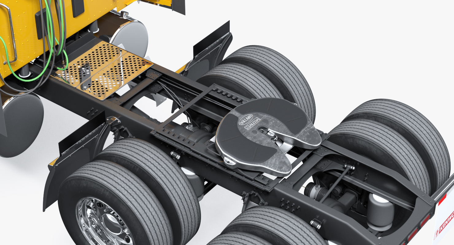3D Kenworth W990 model