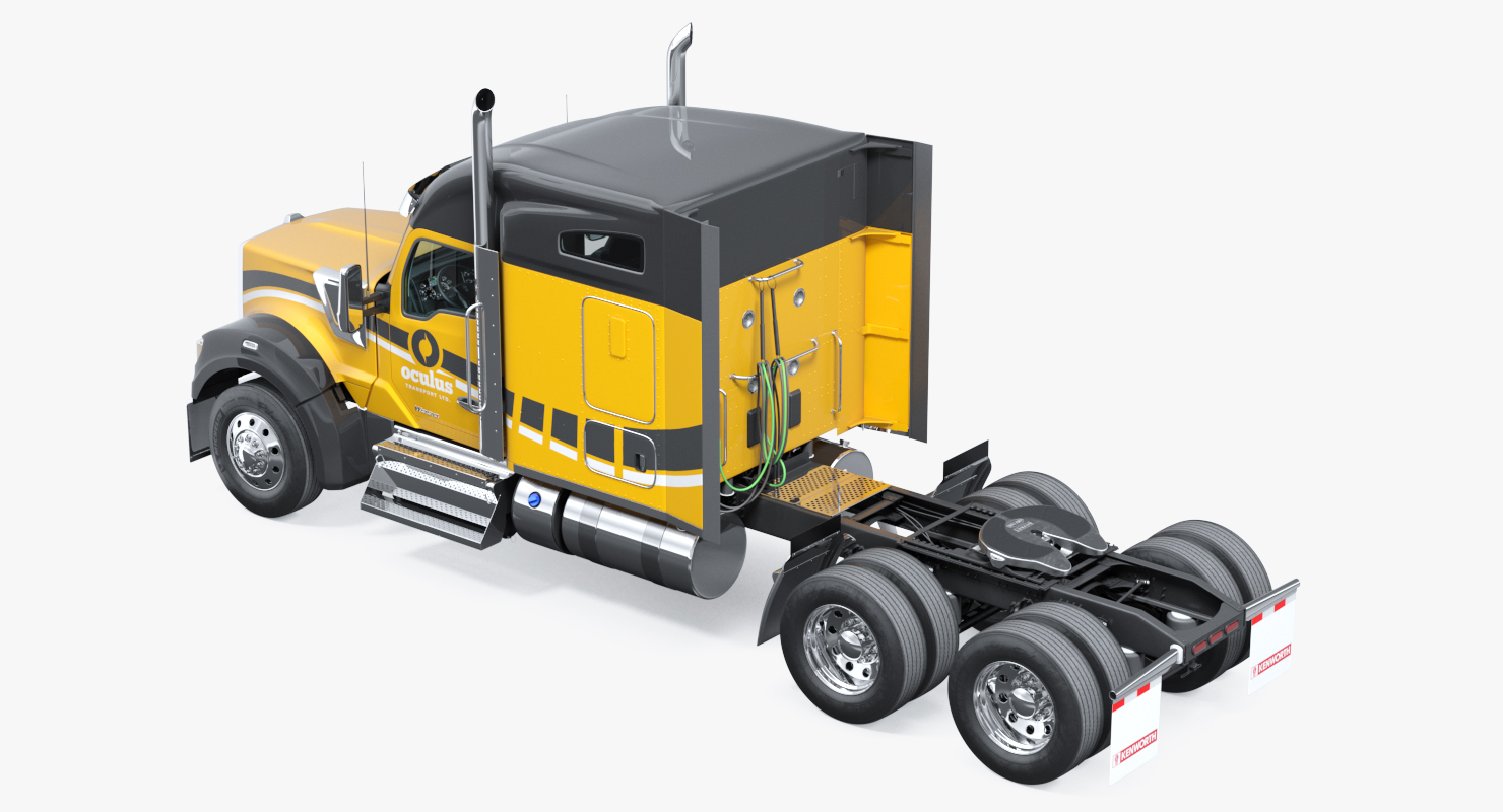 3D Kenworth W990 model