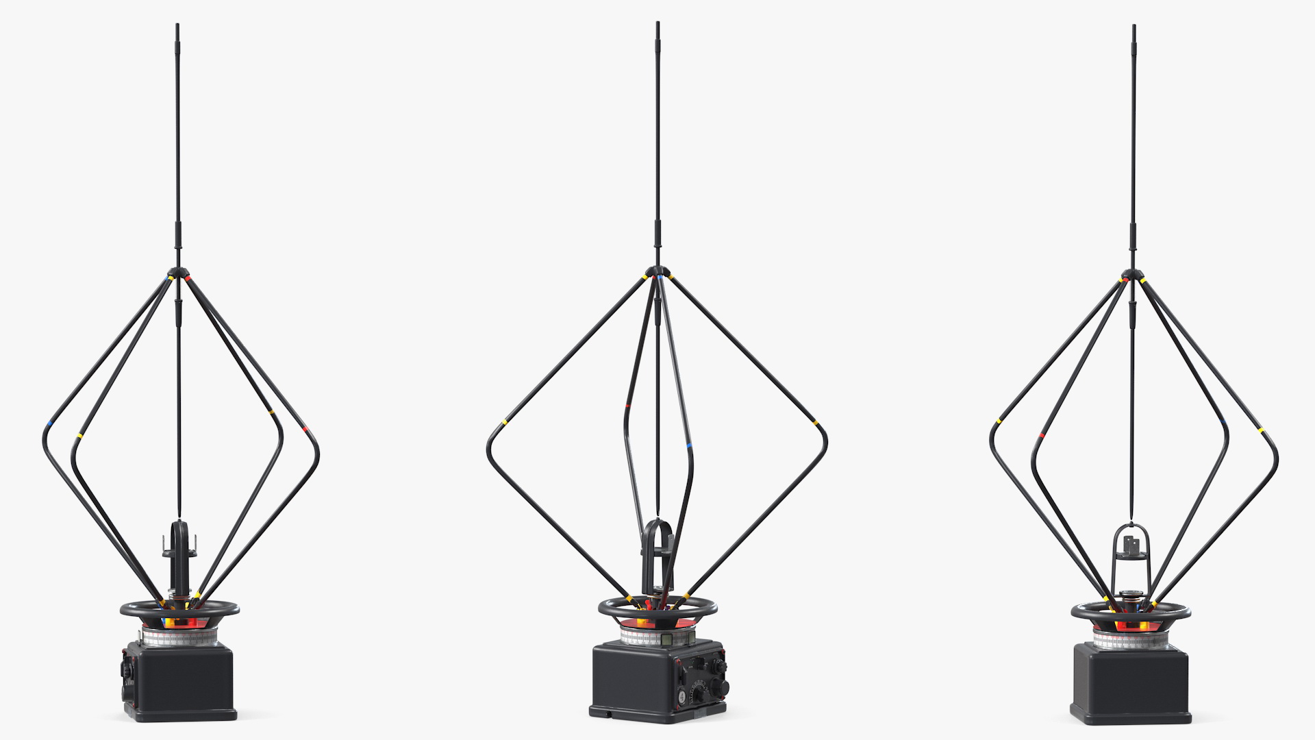 3D model Radio Direction Finder Antenna