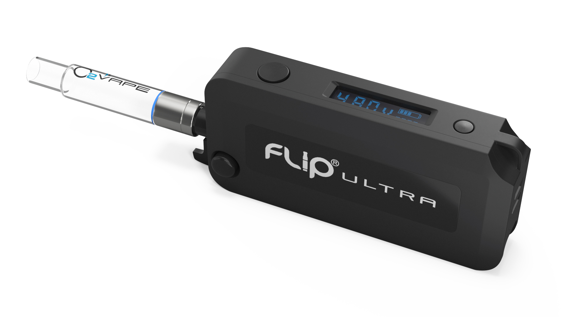 Vape Pen O2VAPE Flip Ultra Black 3D