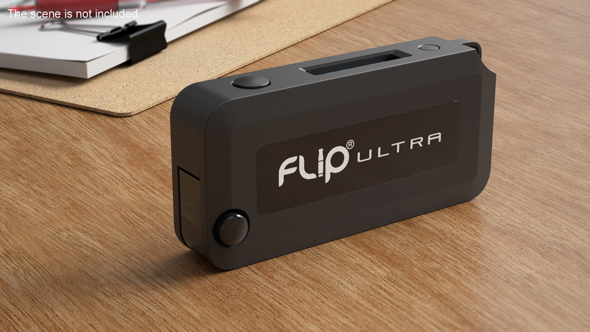 Vape Pen O2VAPE Flip Ultra Black 3D