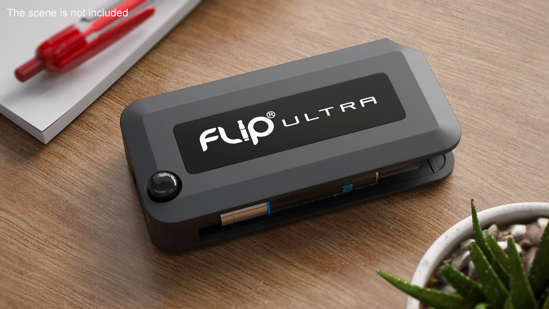 Vape Pen O2VAPE Flip Ultra Black 3D