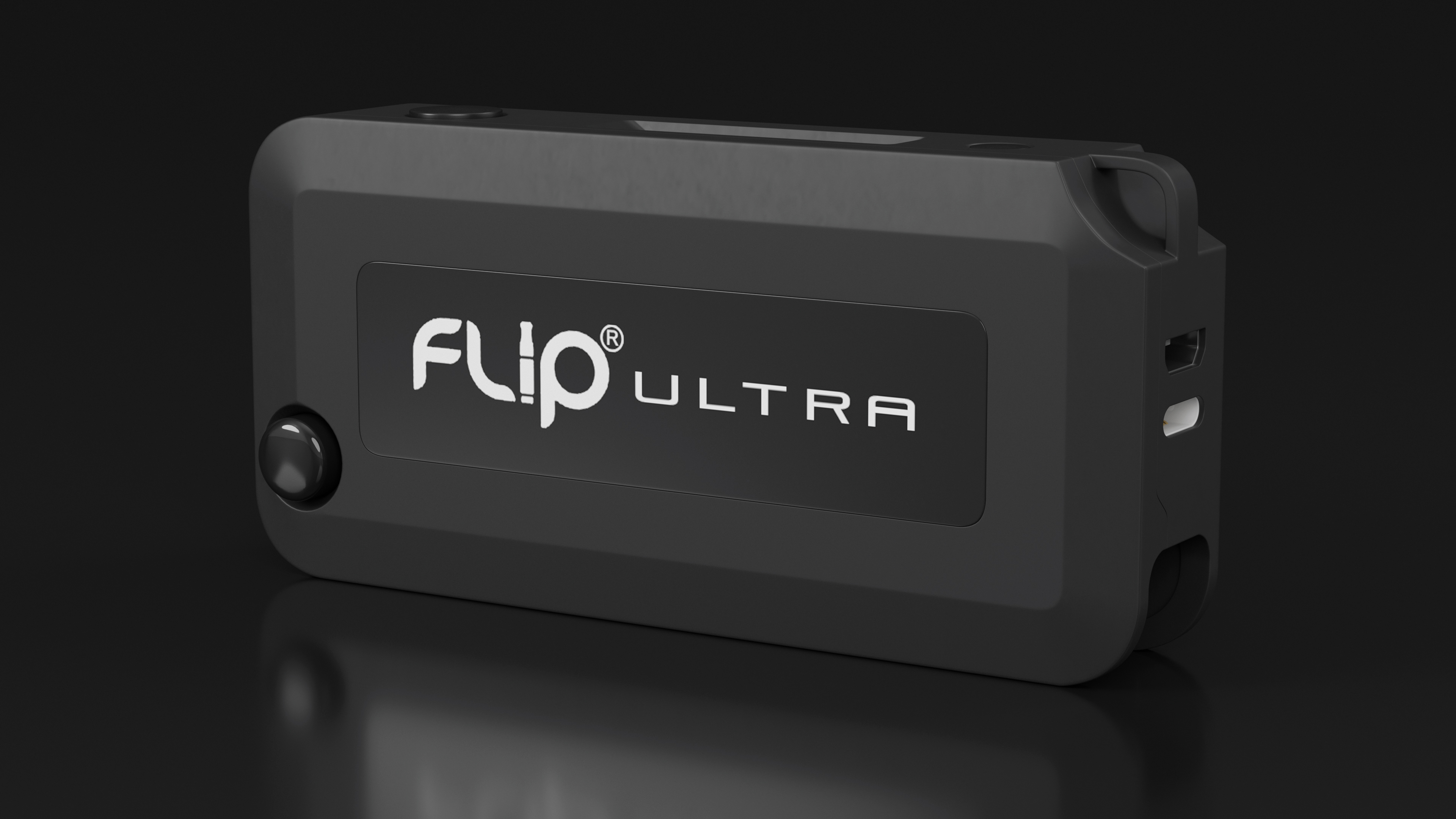 Vape Pen O2VAPE Flip Ultra Black 3D