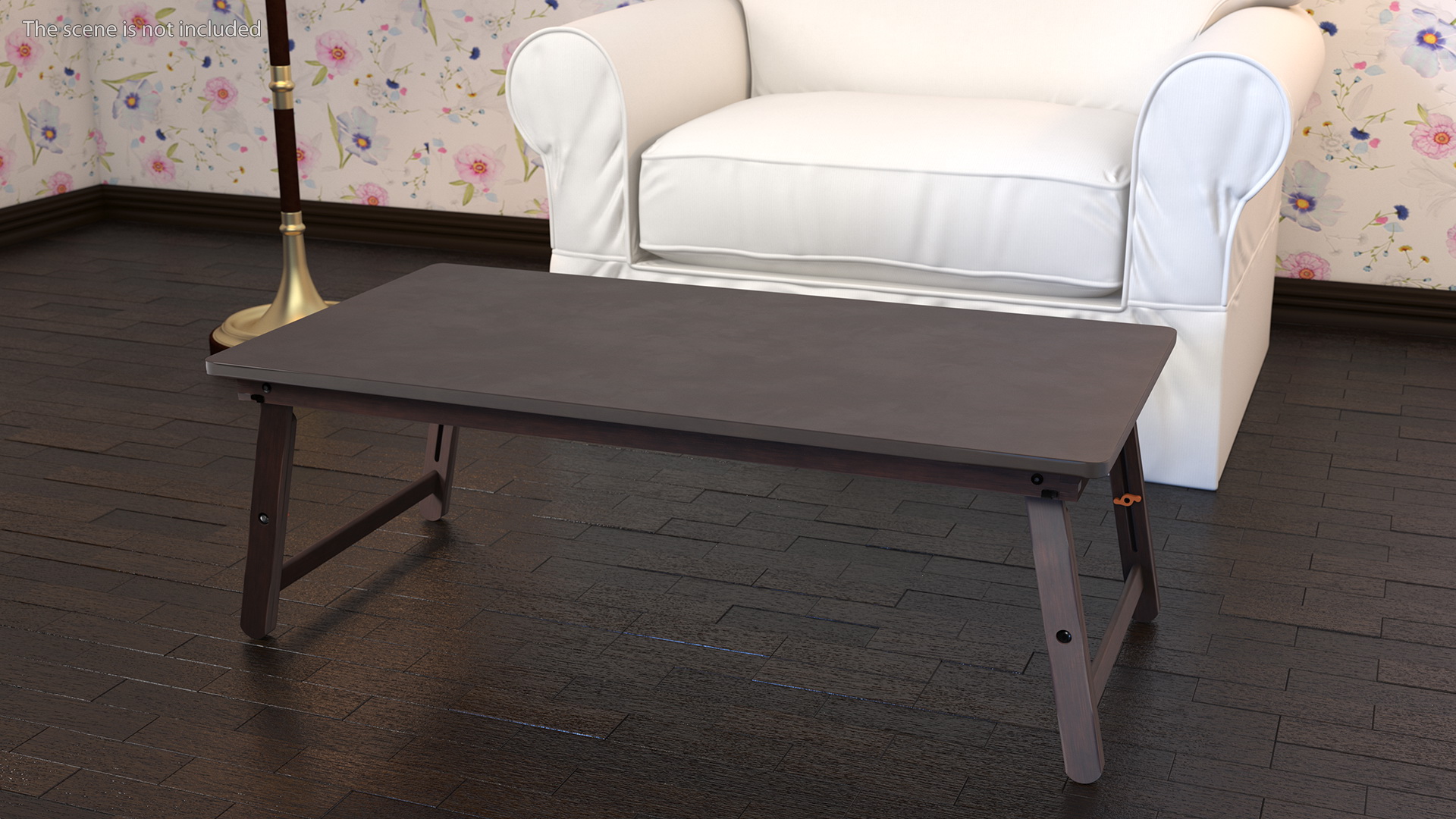 3D Laptop Tray Nnewvante Floor Table Dark model