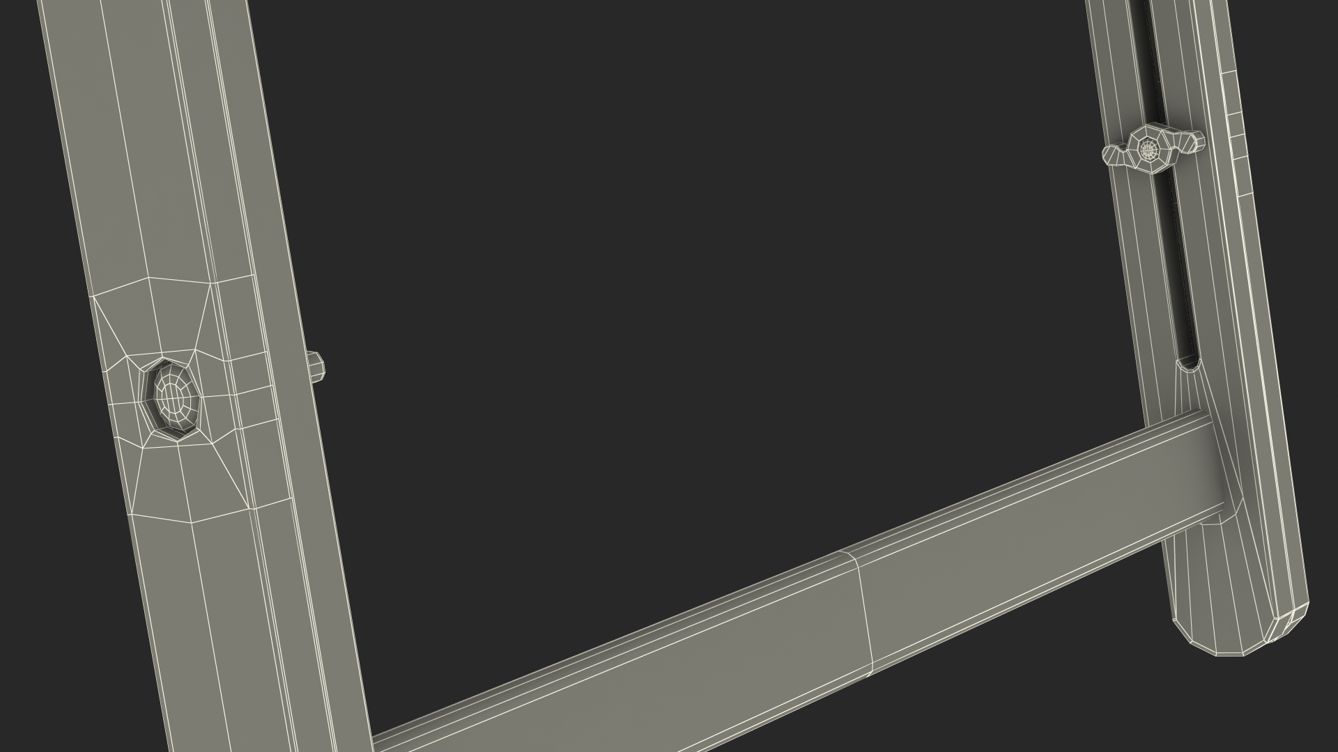 3D Laptop Tray Nnewvante Floor Table Dark model