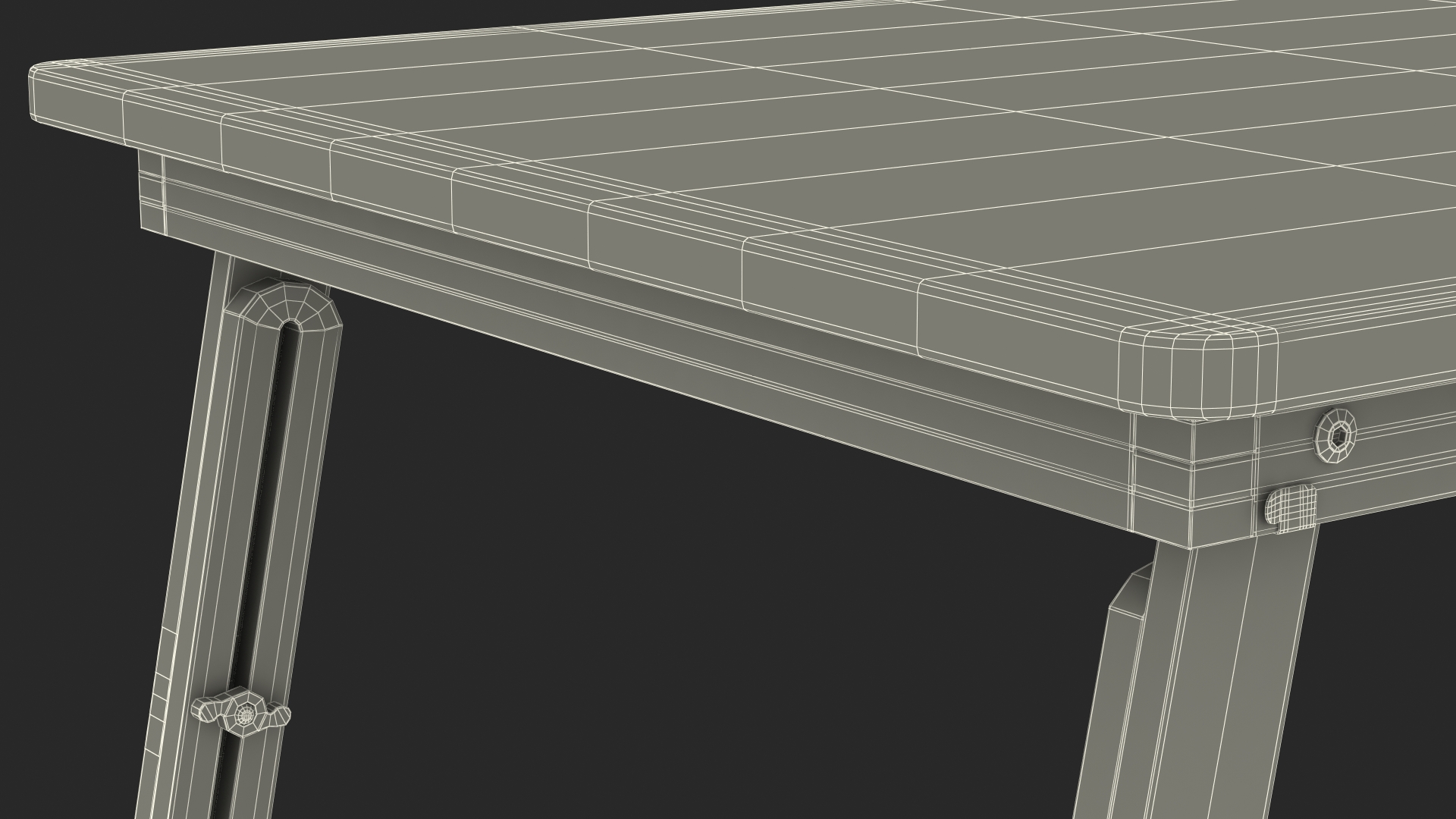 3D Laptop Tray Nnewvante Floor Table Dark model