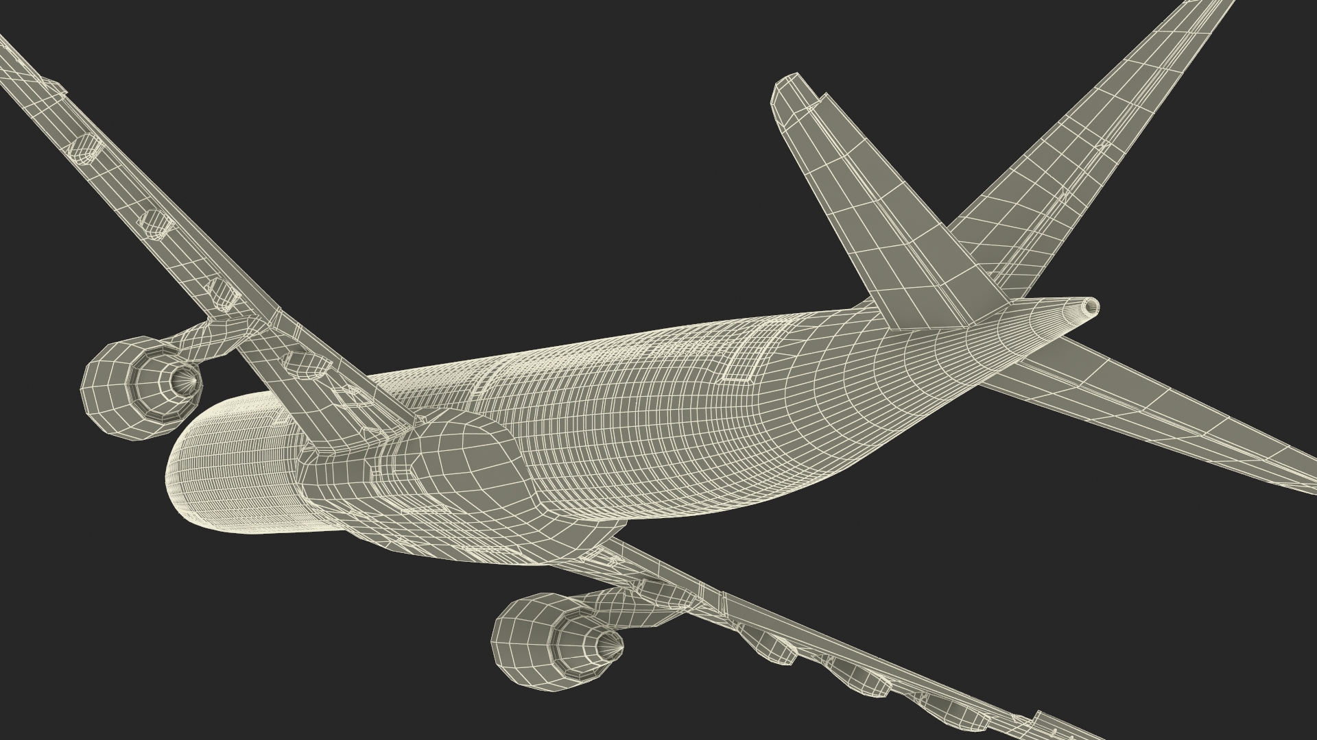 Cathay Pacific Airbus A330-300 Rigged 3D