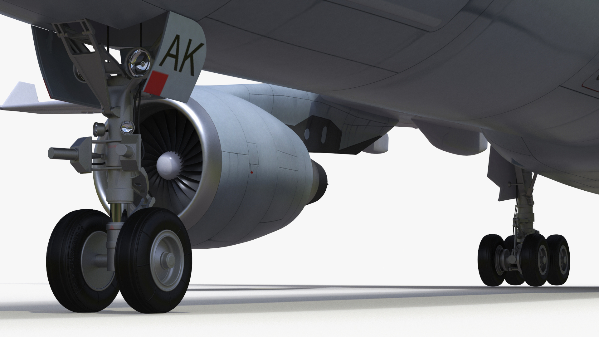 Cathay Pacific Airbus A330-300 Rigged 3D