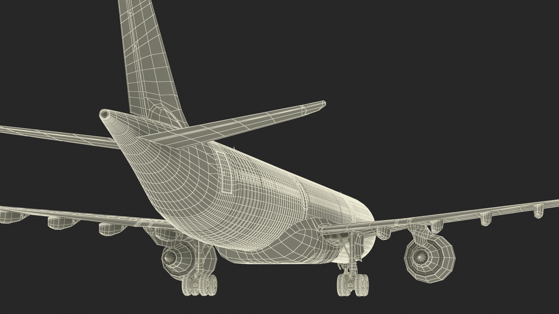 Cathay Pacific Airbus A330-300 Rigged 3D