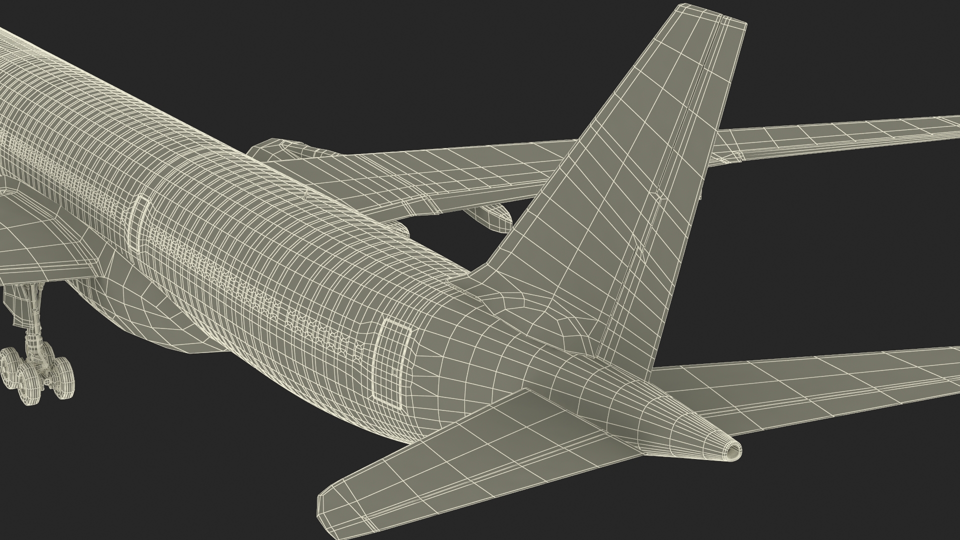 Cathay Pacific Airbus A330-300 Rigged 3D