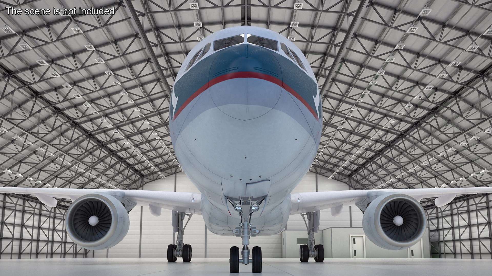 Cathay Pacific Airbus A330-300 Rigged 3D
