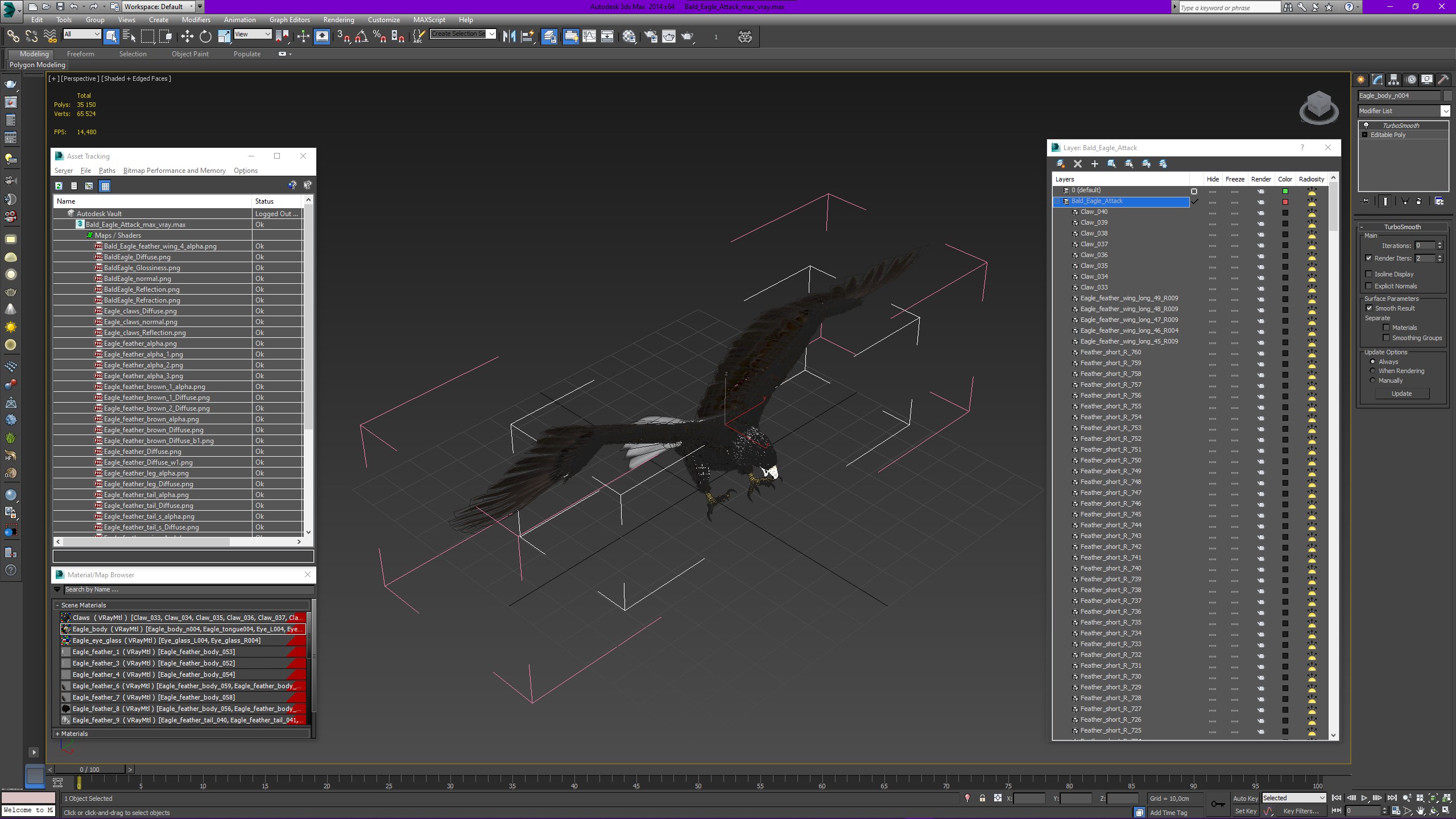 Bald Eagle Attack 3D