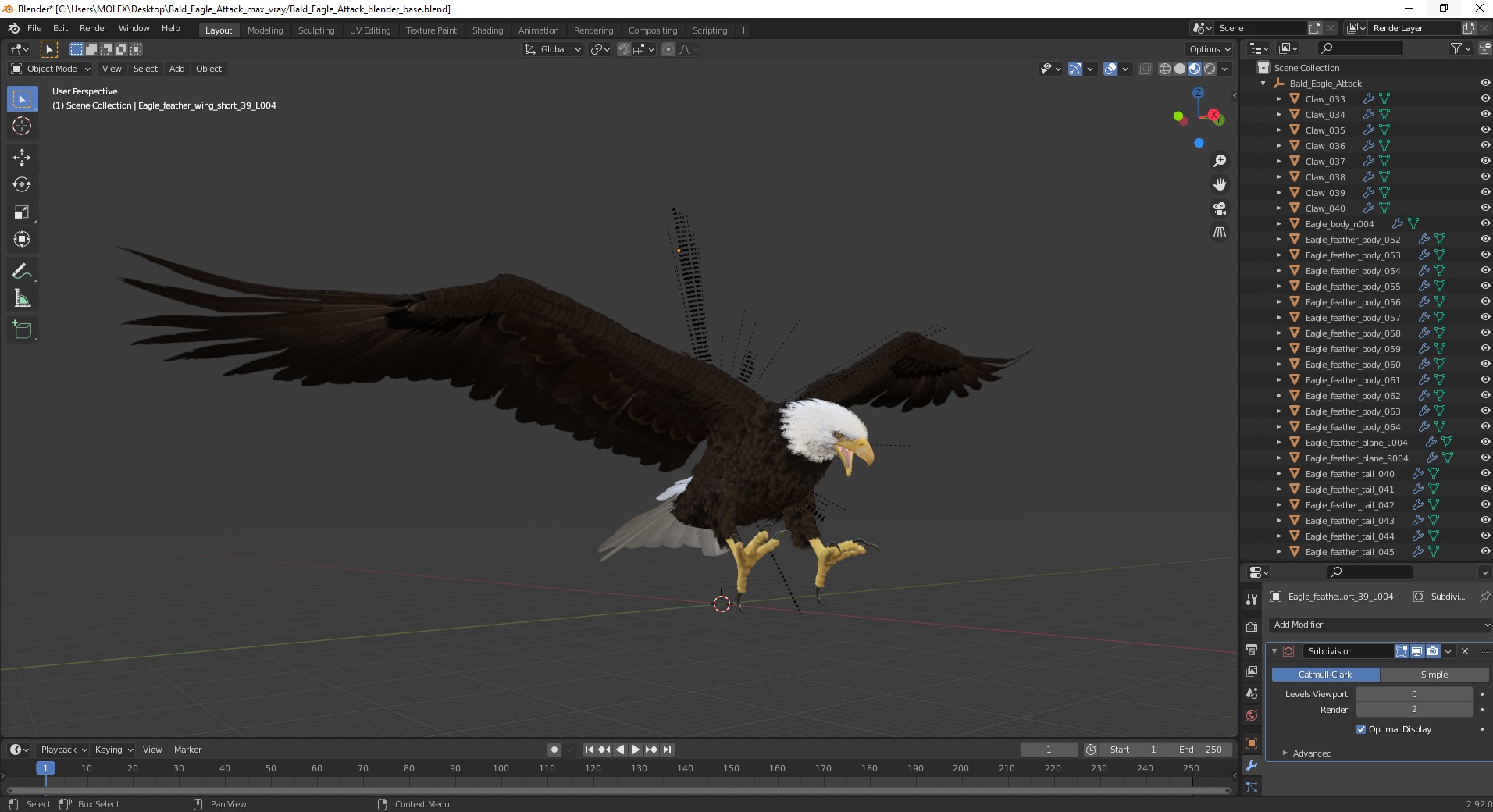 Bald Eagle Attack 3D