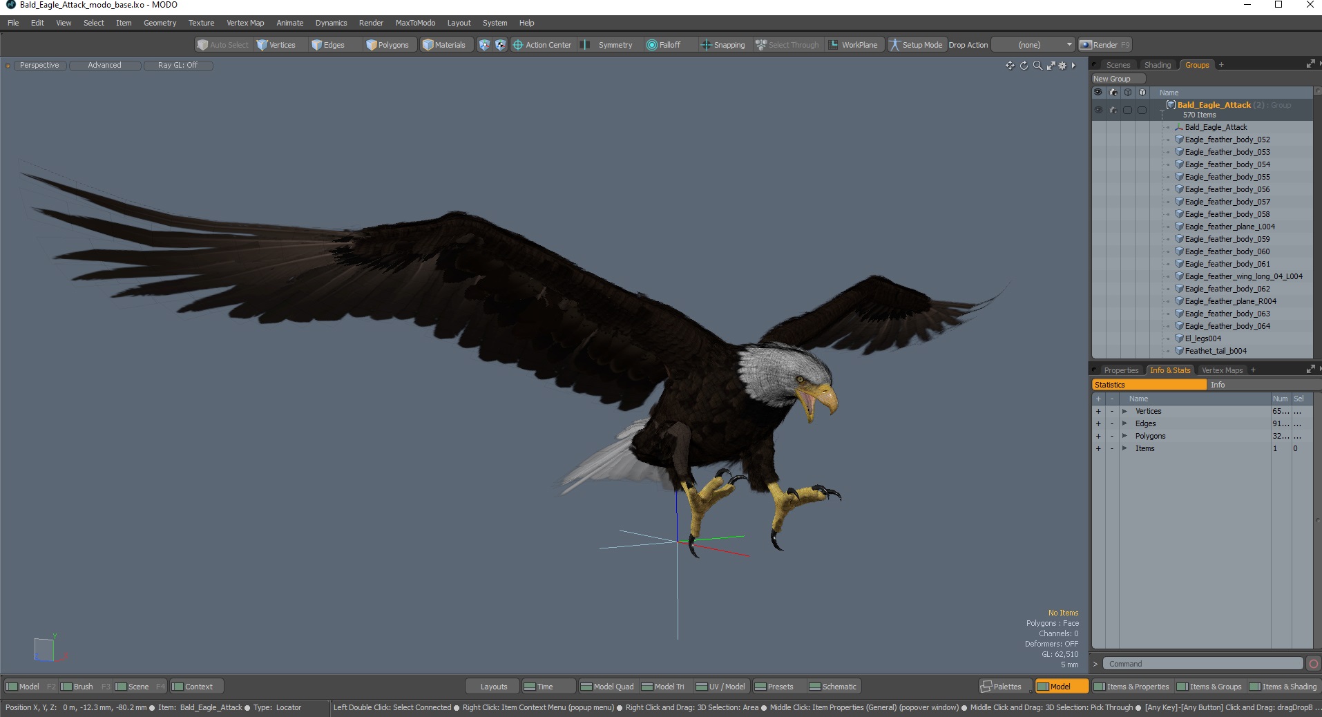 Bald Eagle Attack 3D