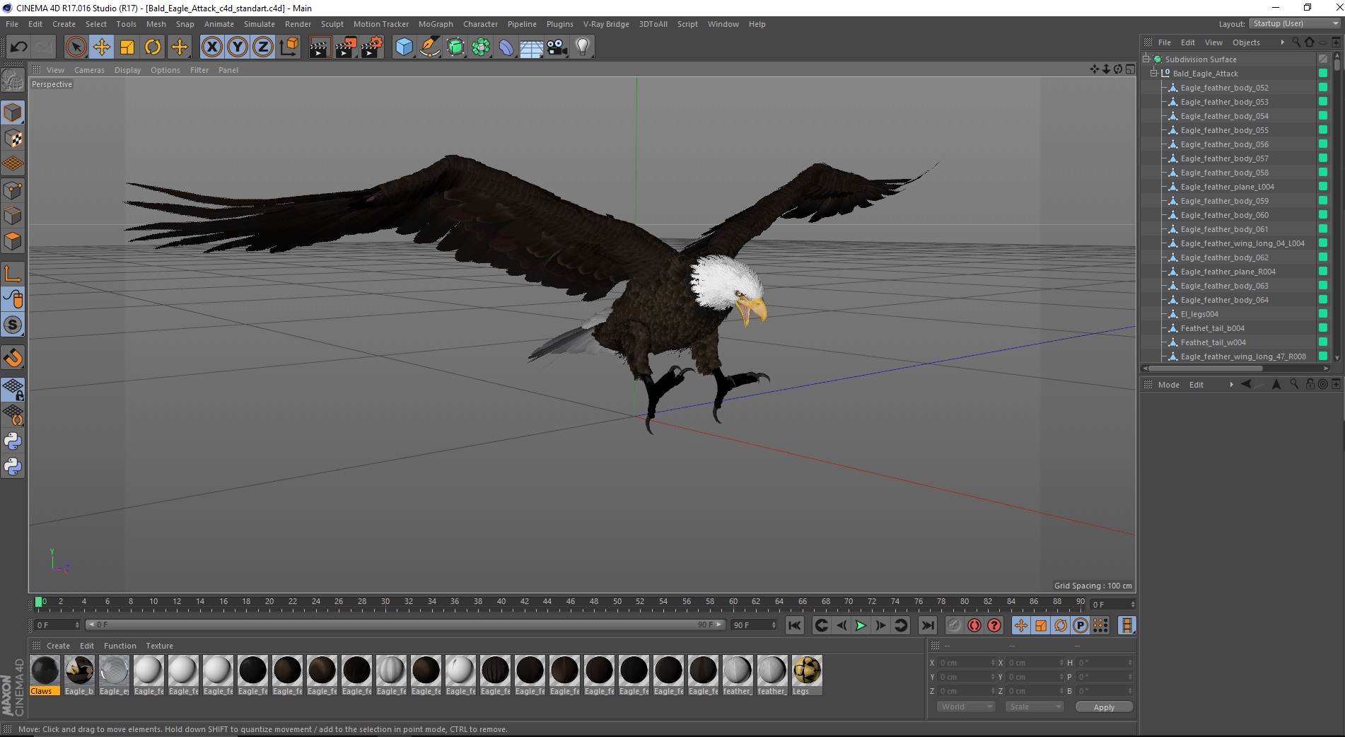 Bald Eagle Attack 3D