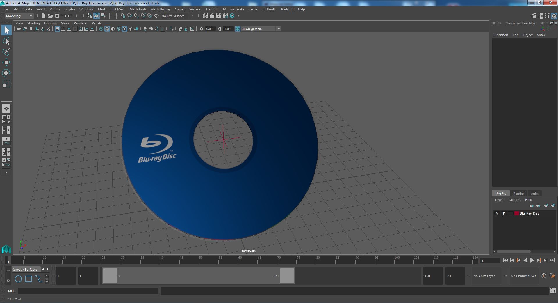 Blu Ray Disc 3D