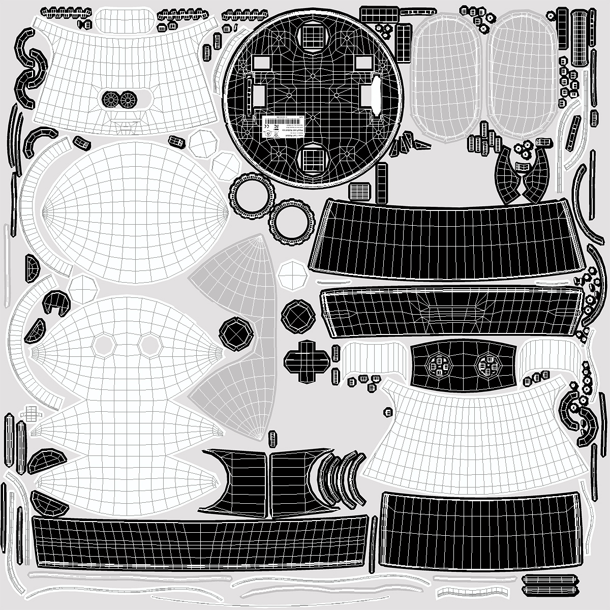 3D model Kuri Home Robot