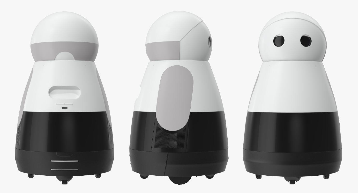 3D model Kuri Home Robot