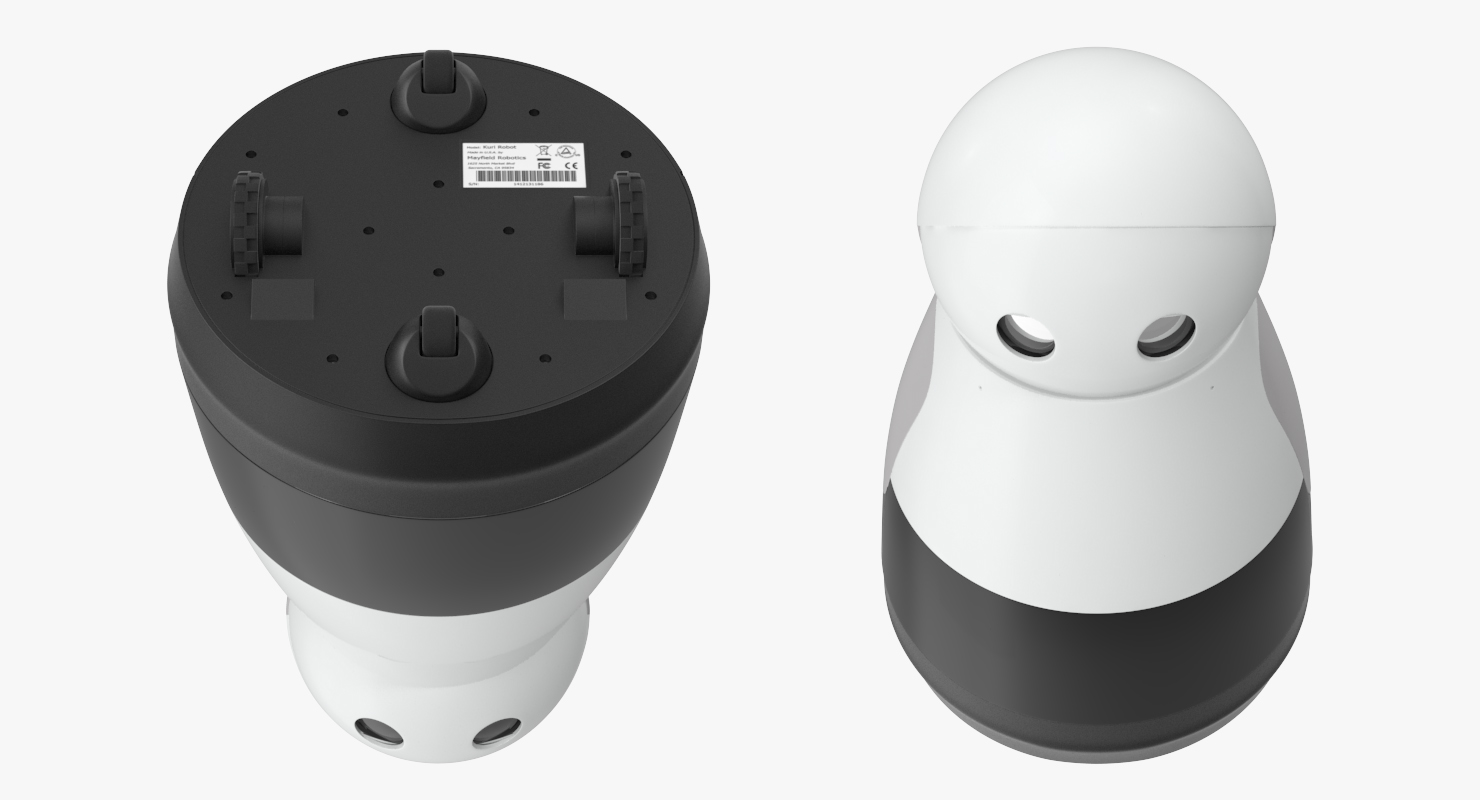 3D model Kuri Home Robot