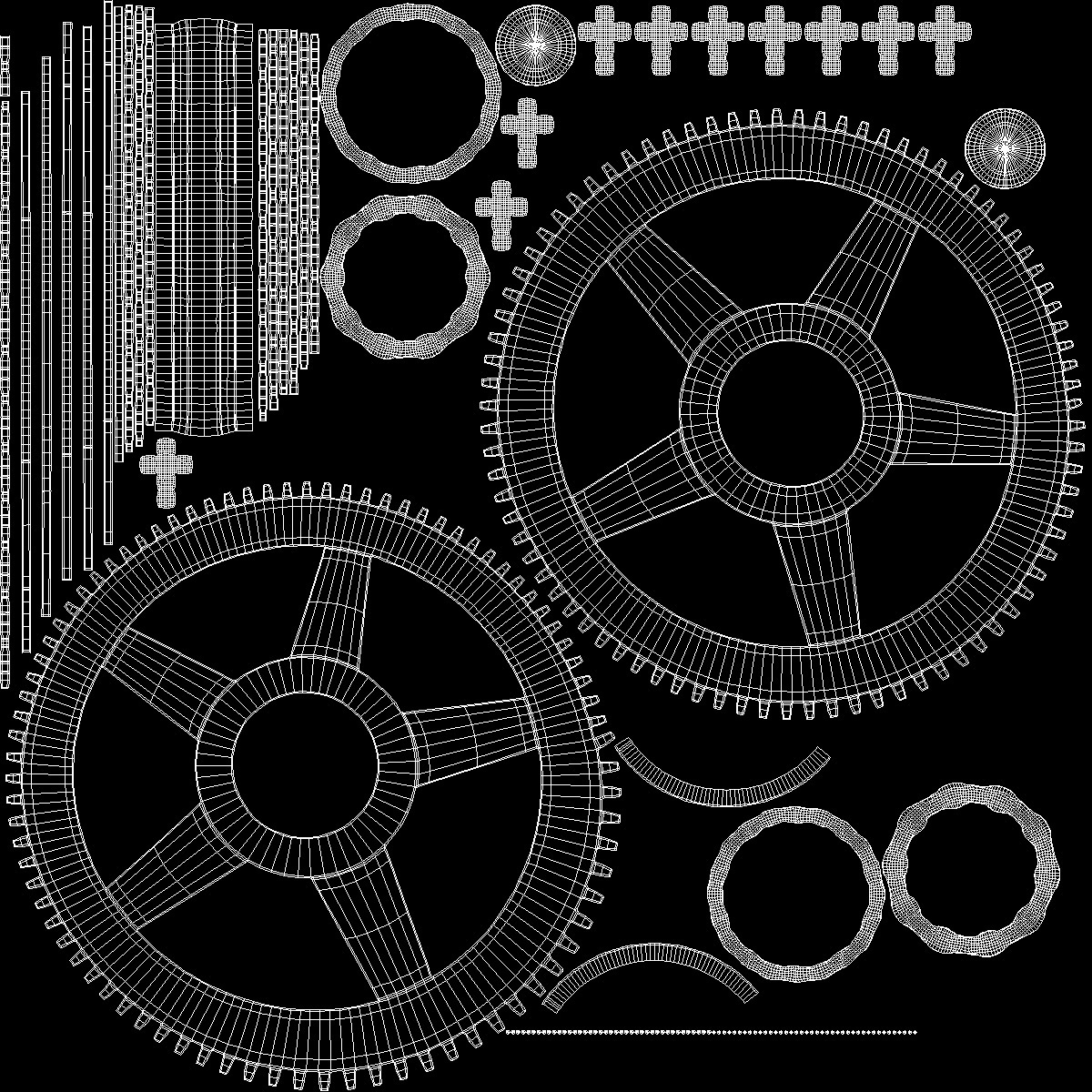 Small Cog 3D model