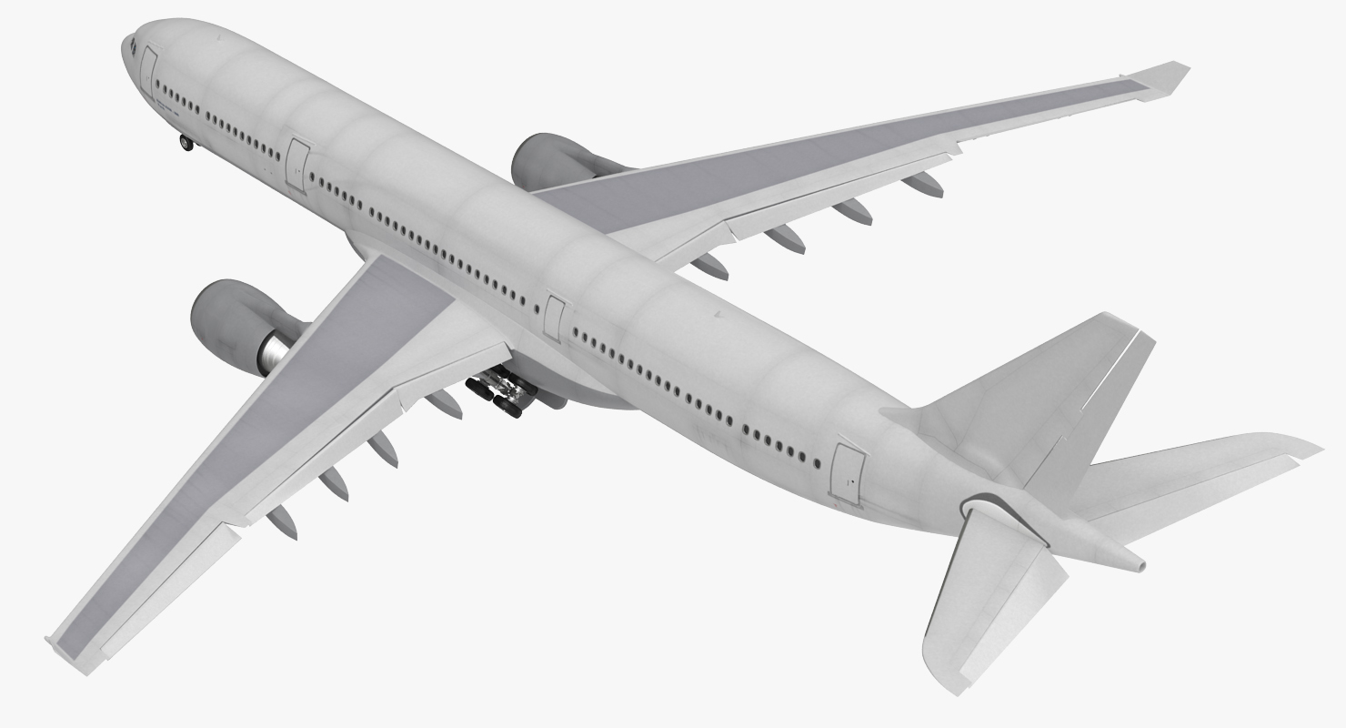 3D Jet Airliner Airbus A330 300 Generic