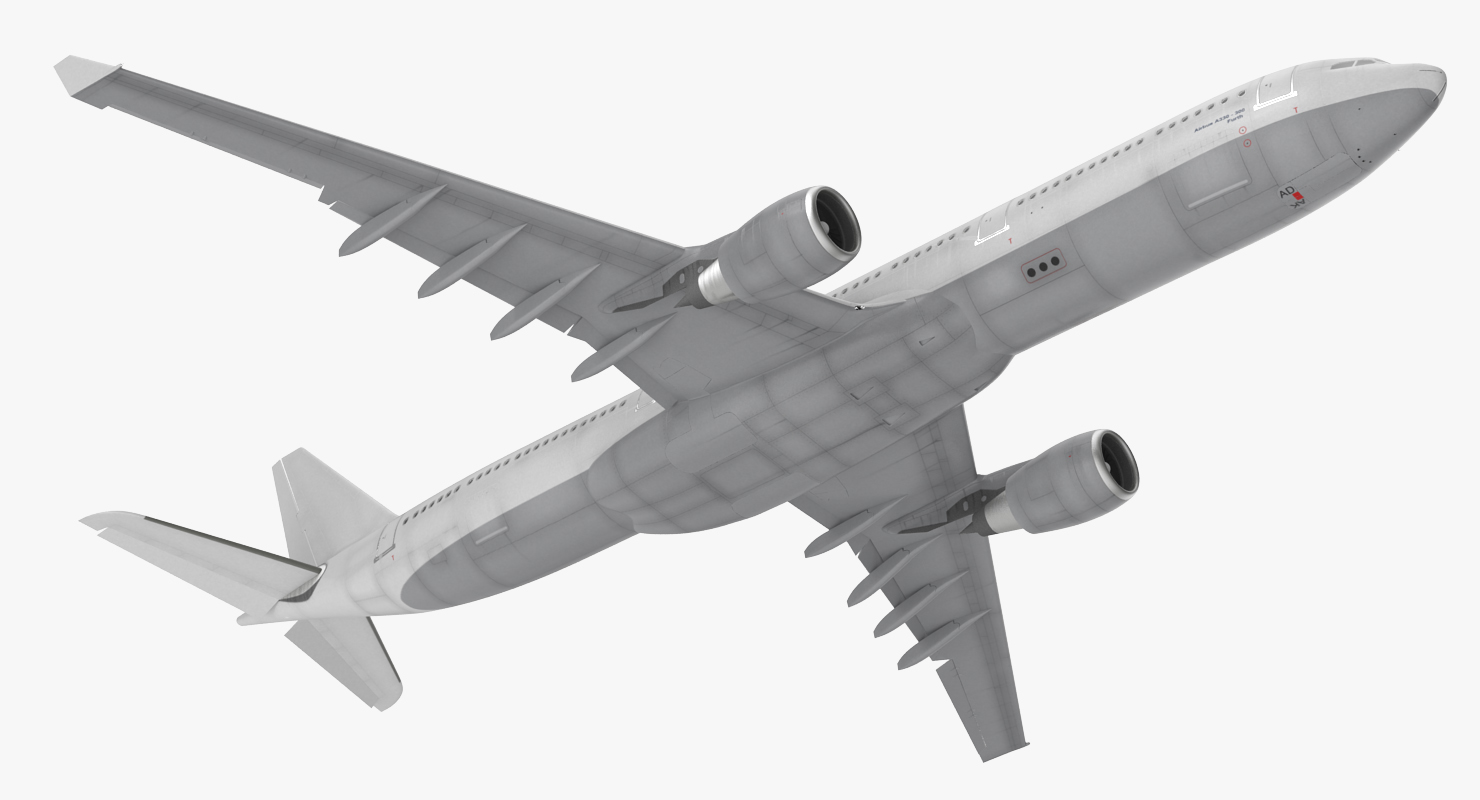 3D Jet Airliner Airbus A330 300 Generic