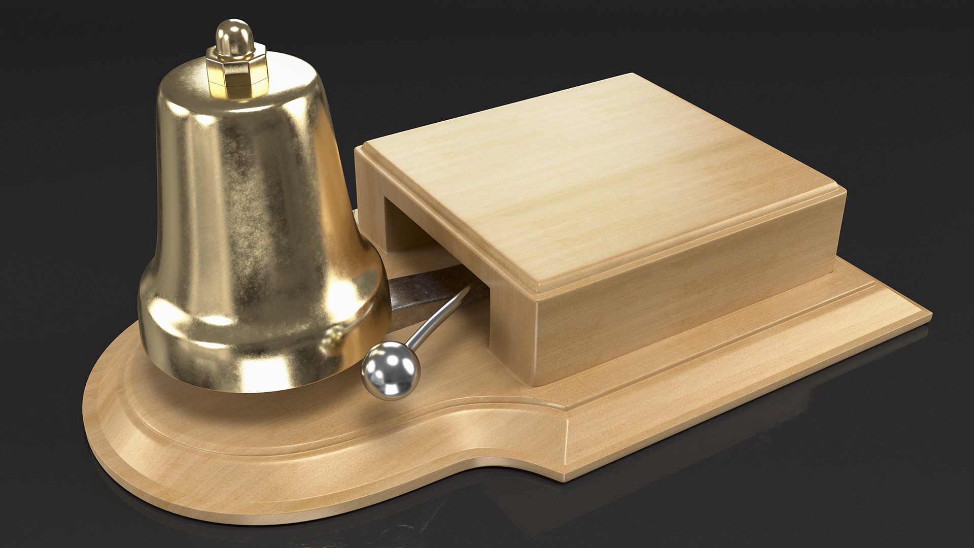 3D Wired Wall Mounted Retro Striker Doorbell