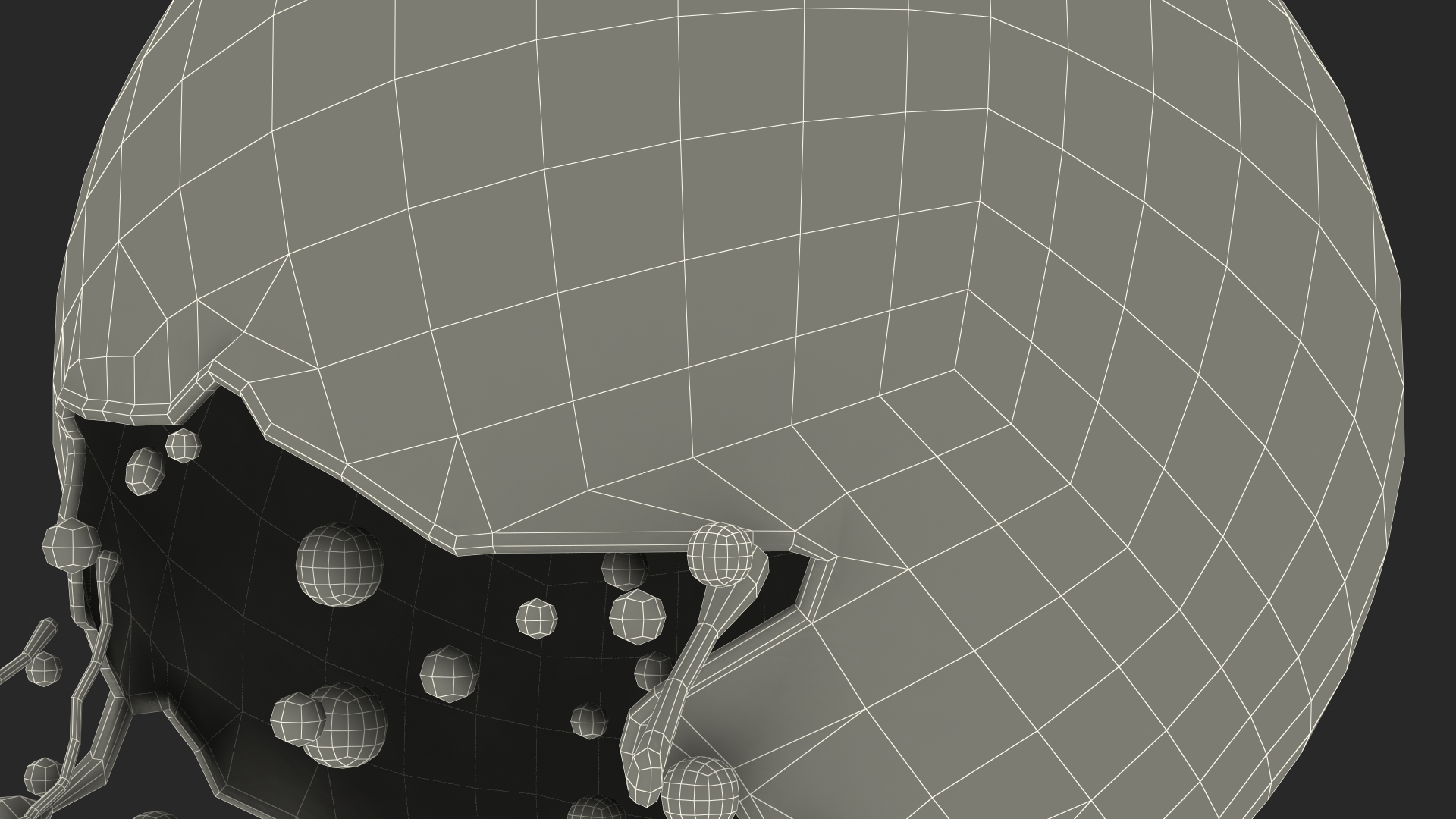 3D model Soap Bubble Burst Stage 3