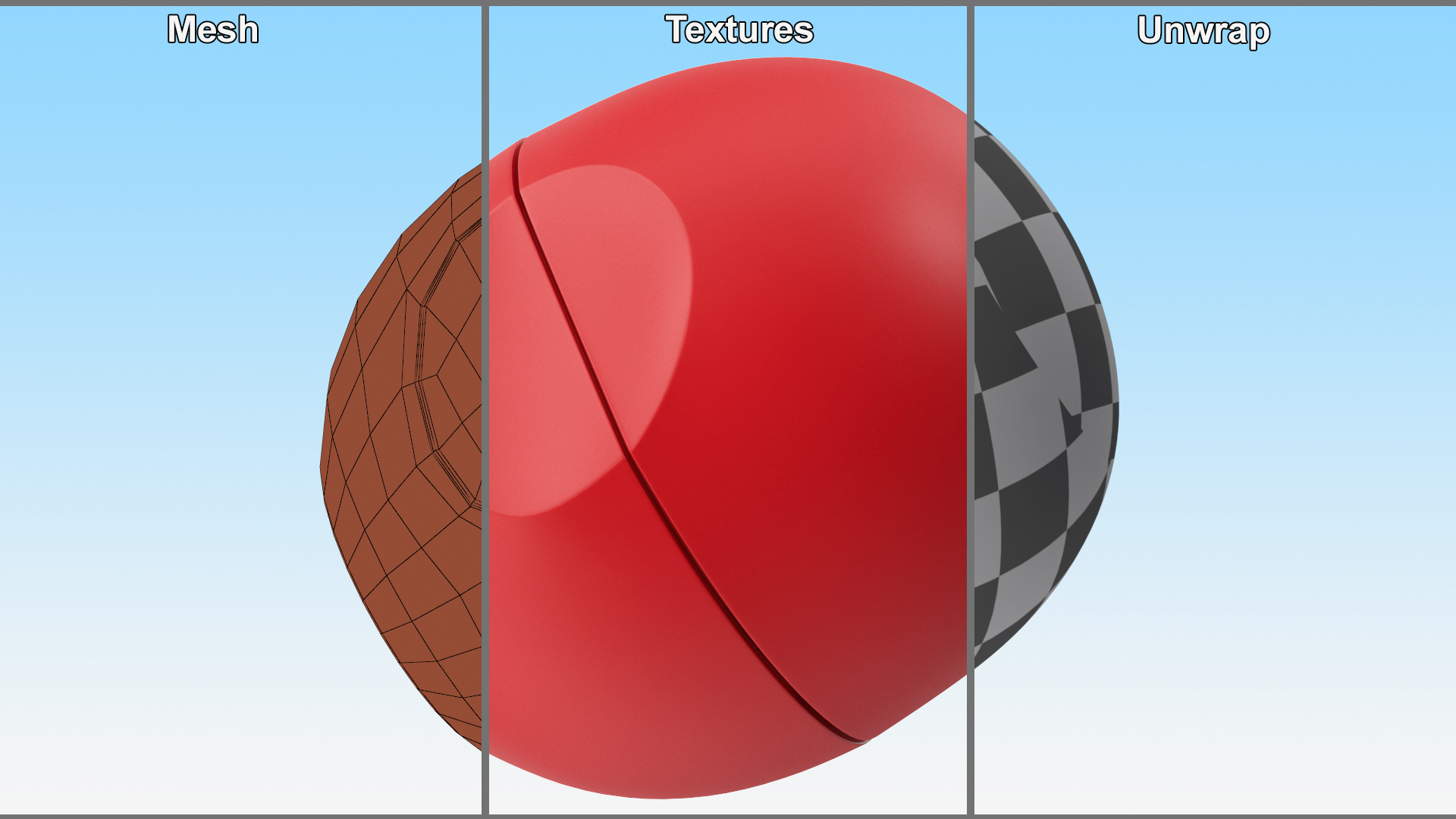 3D model EOS Lip Balm Sphere Red Closed