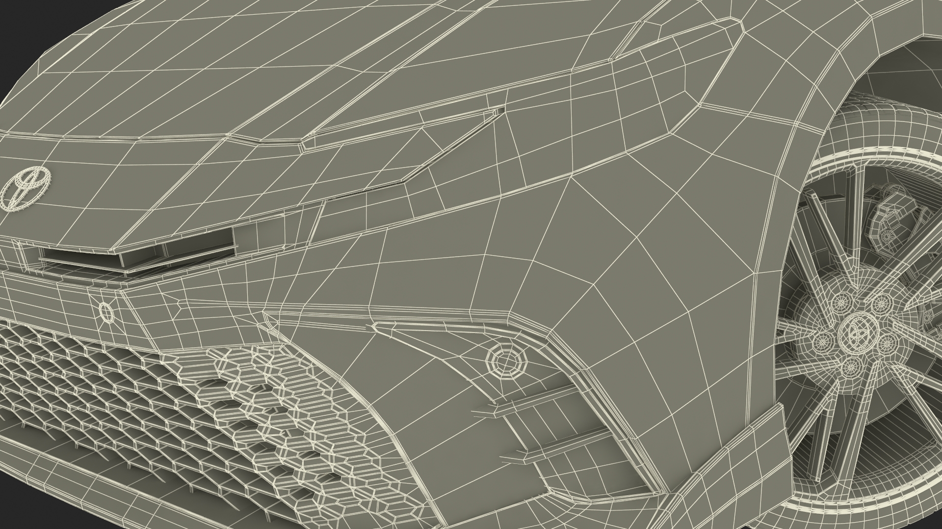 Toyota Camry Hybrid Ice Cap Rigged 3D model